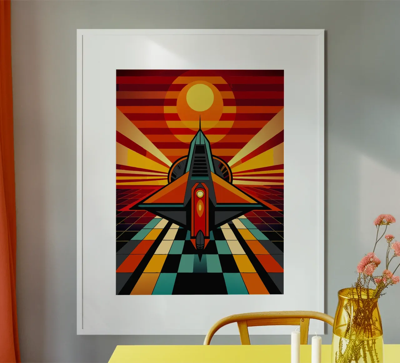Spaceship vector hahnemühle by Elfath