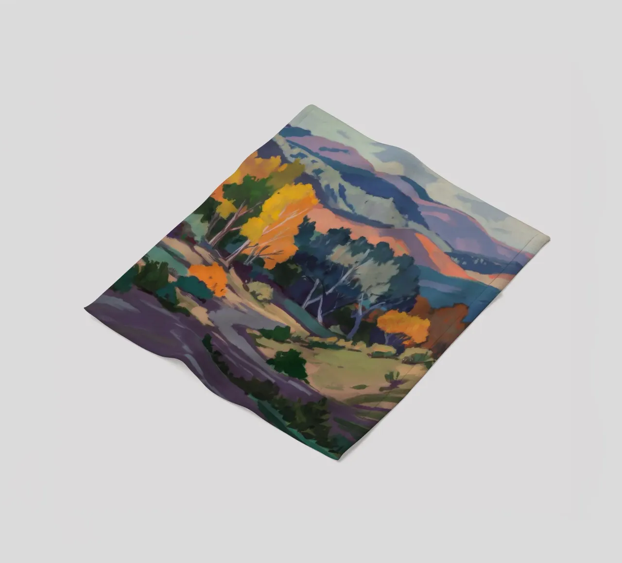 Colline dell'ora d'oro coperta in pile da Radiance Landscape