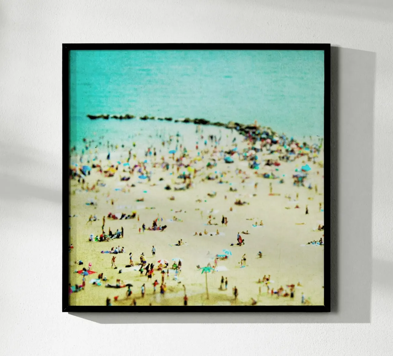 Coney Island Beach 2 carta hahnemühle da Mina Teslaru