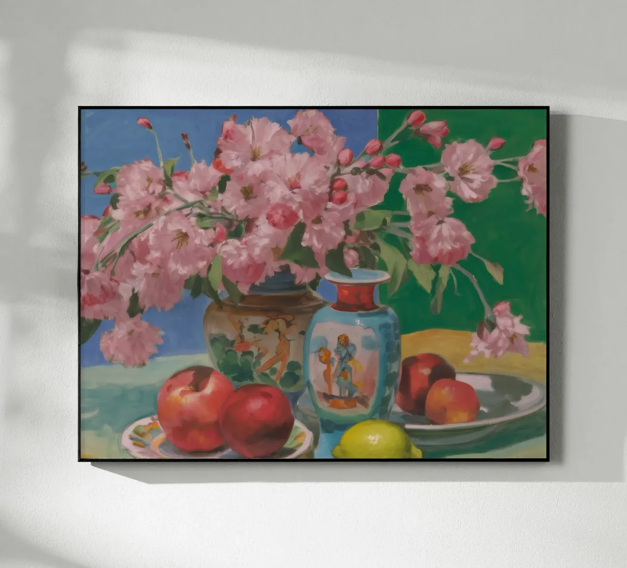 Mela in fiore in abbondanza plexiglass da Celestial Harmony
