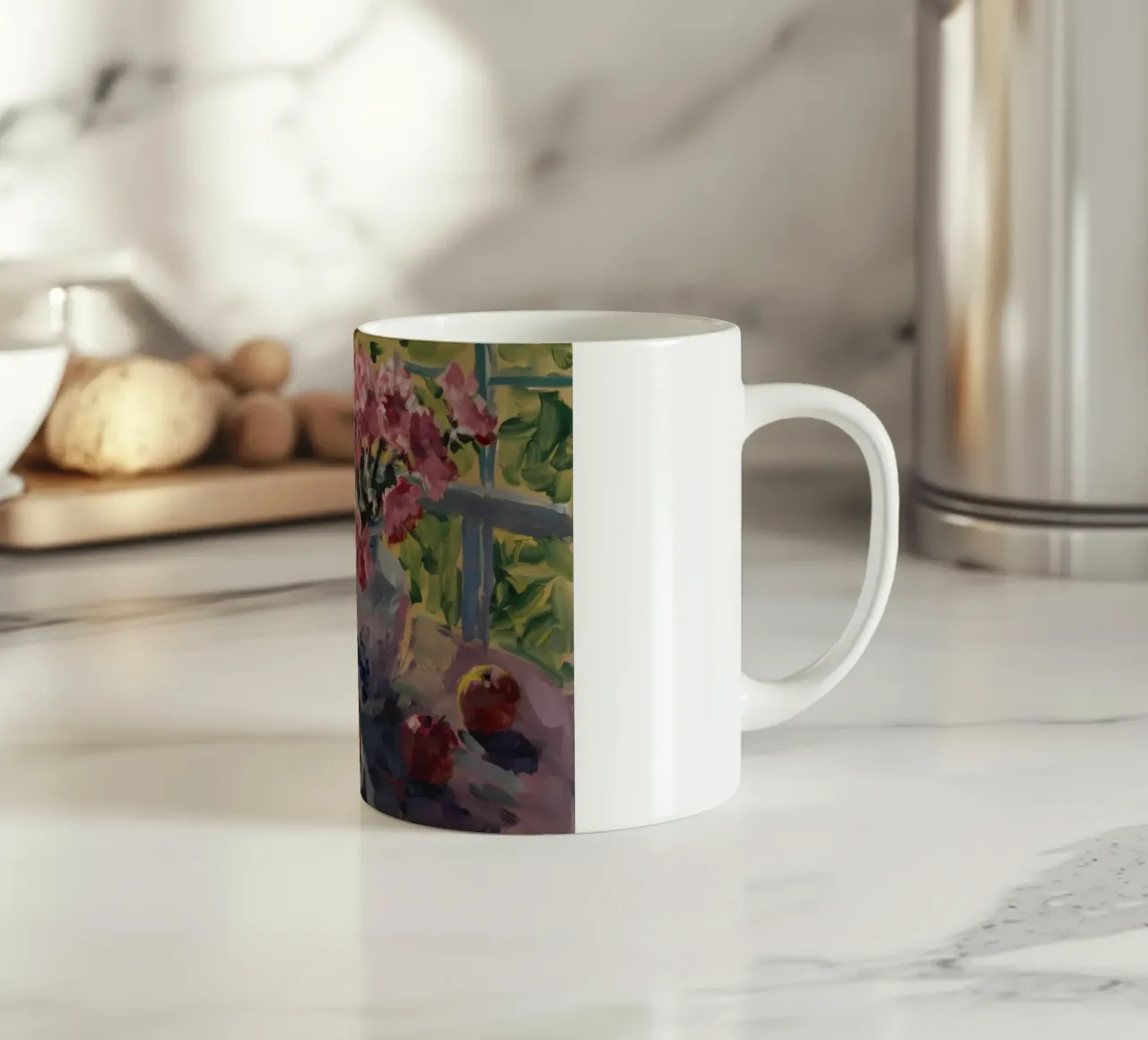 Raccolto Bloom Stillness tazza in ceramica da Radiance Landscape