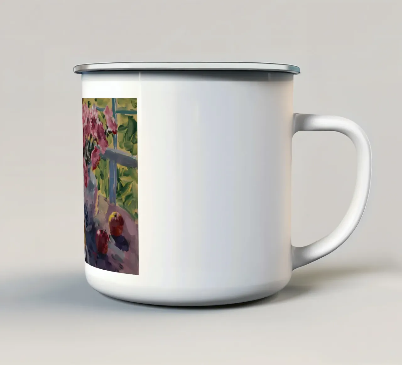 Raccolto Bloom Stillness tazza in smalto da Radiance Landscape