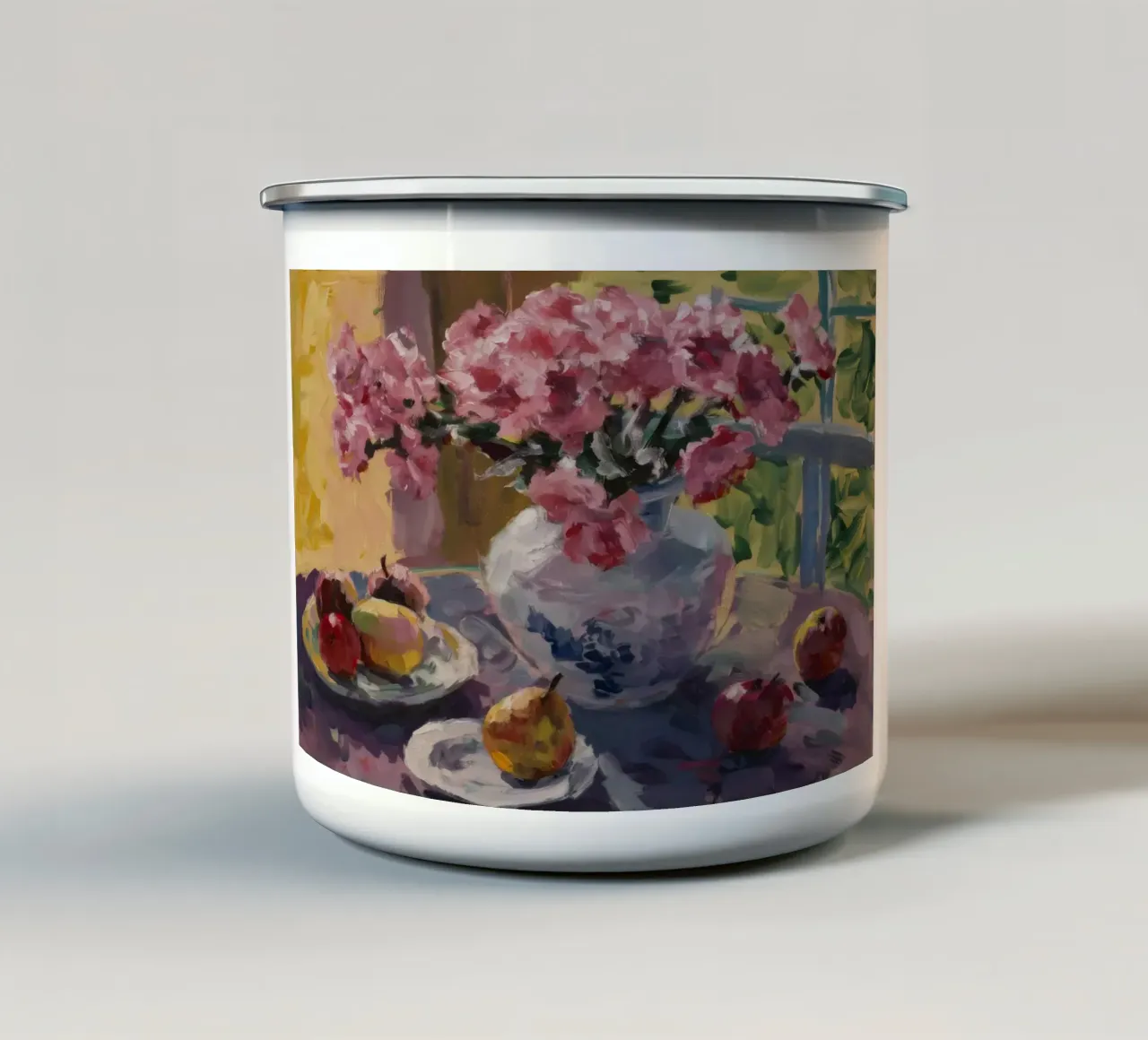 Raccolto Bloom Stillness tazza in smalto da Radiance Landscape