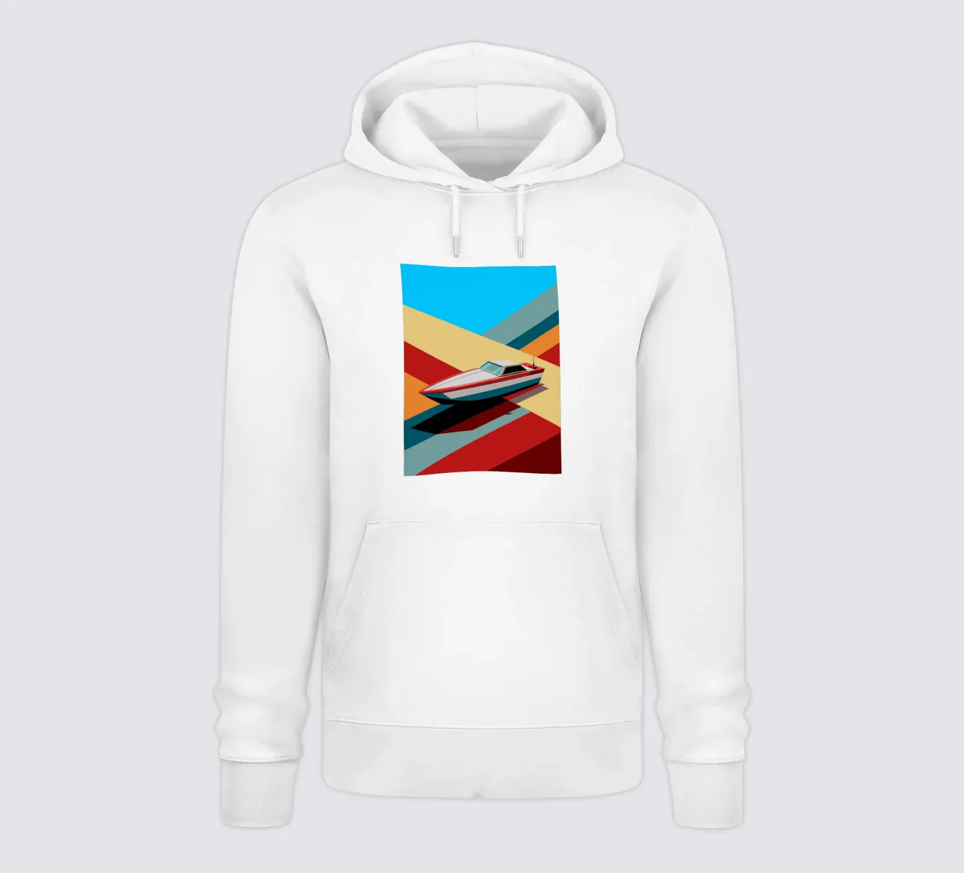 speedboot vector hoodie van Elfath