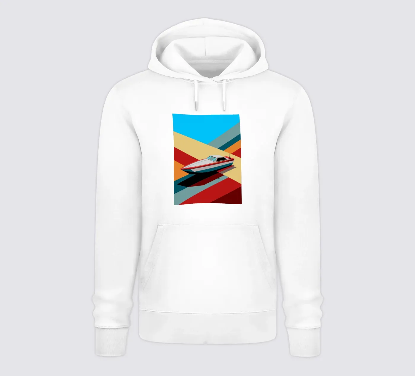 speedboot vector hoodie van Elfath