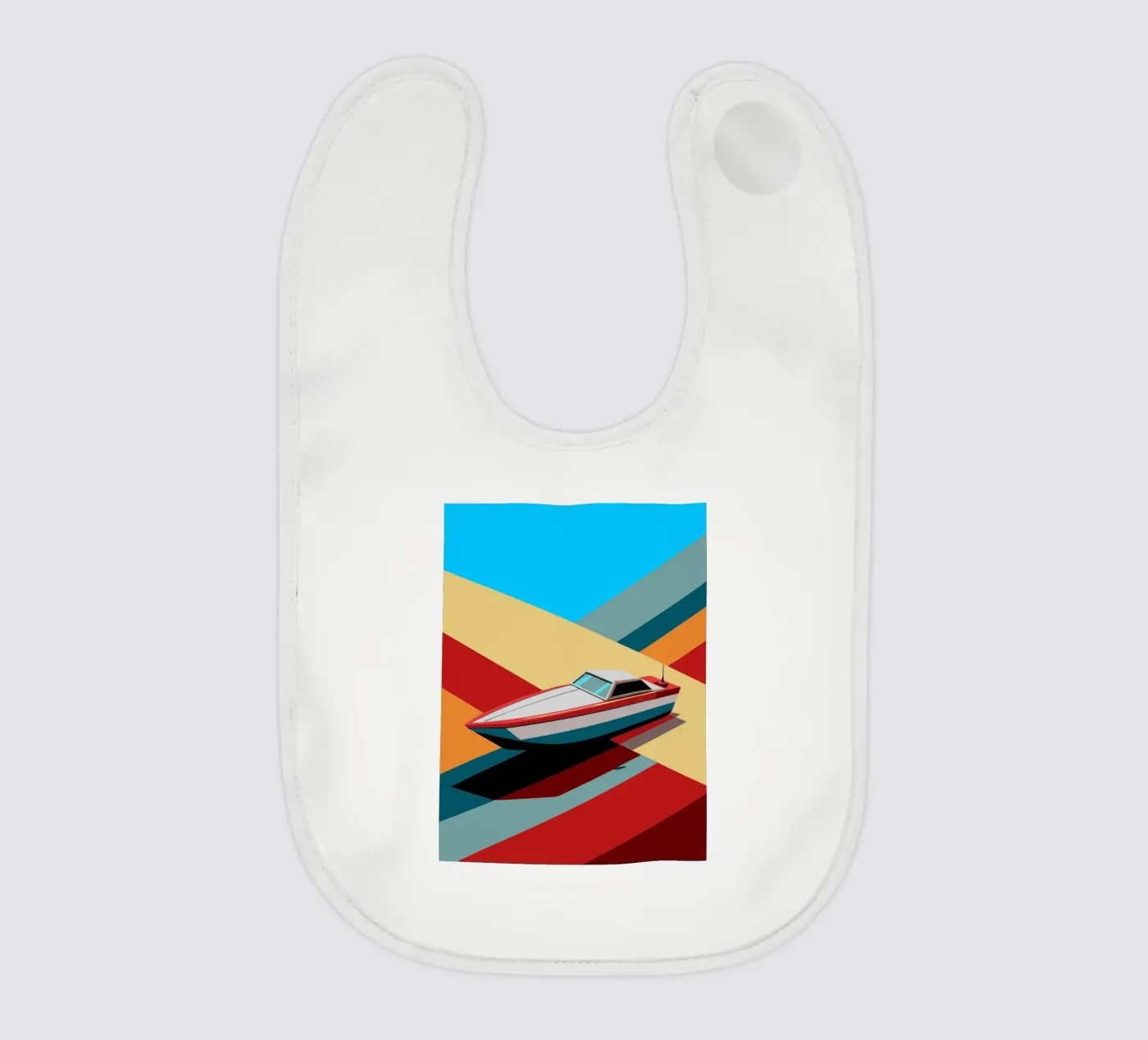 speedboat vector Babylätzchen von Elfath