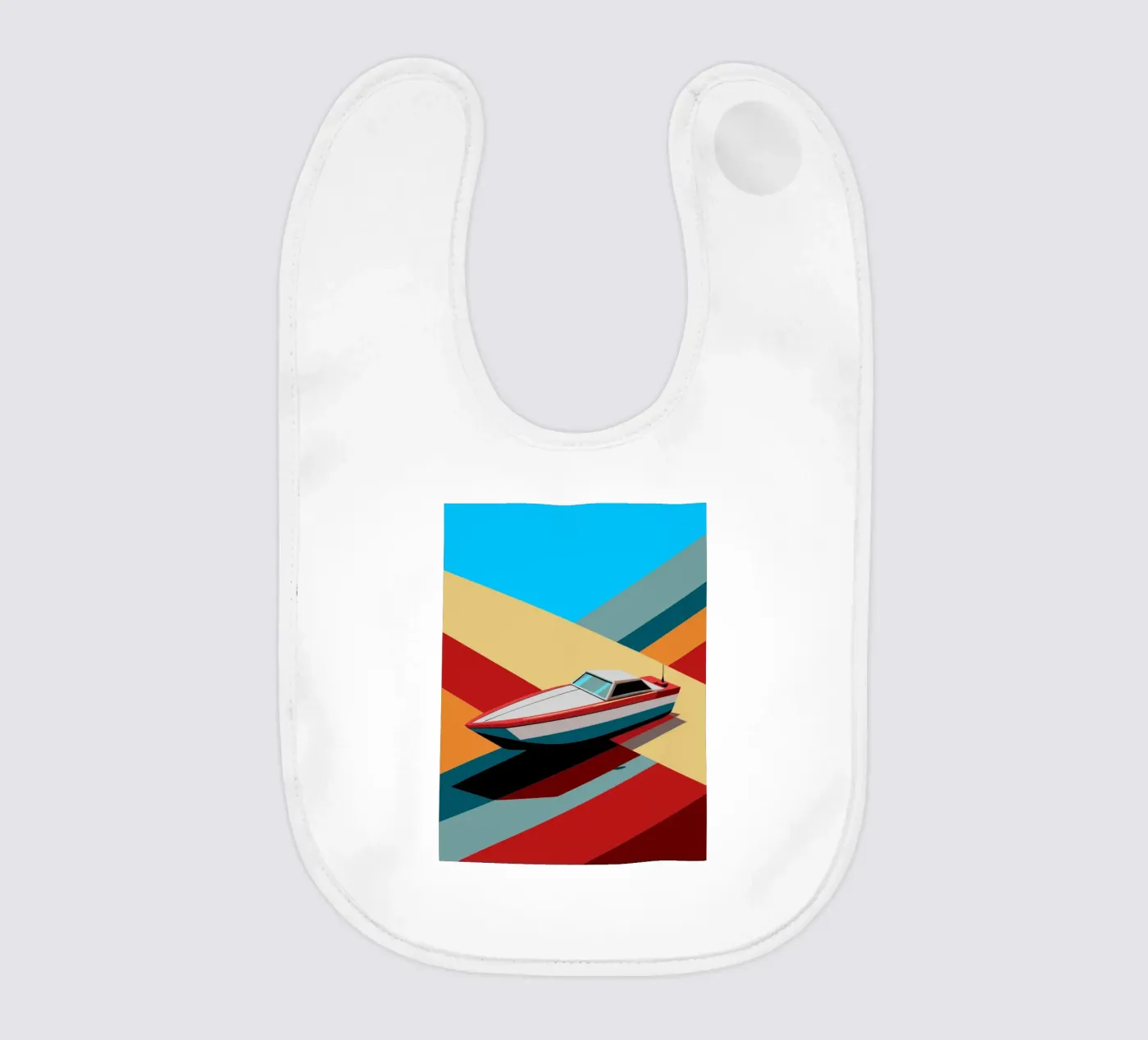 speedboat vector Babylätzchen von Elfath