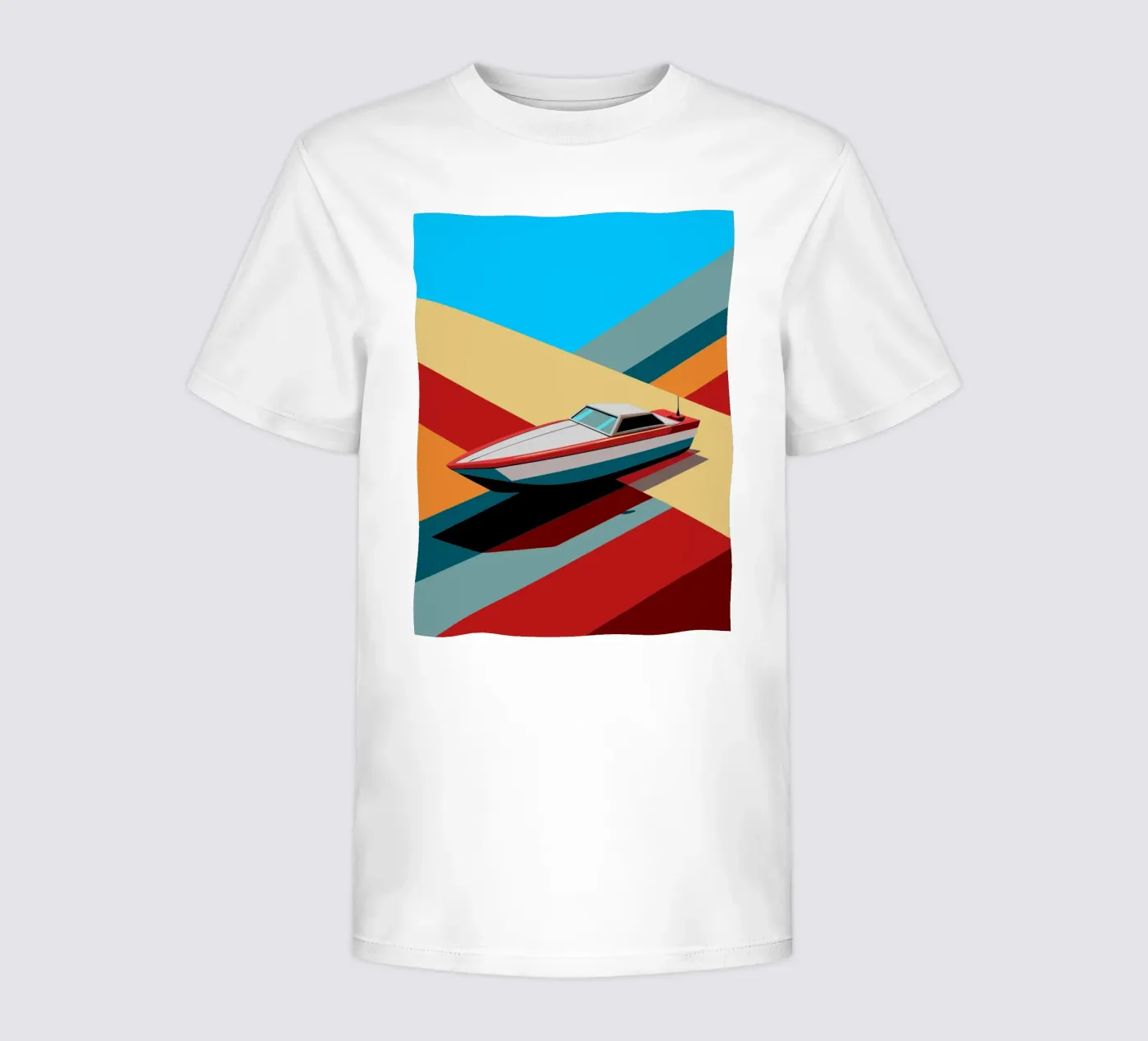 speedboat vector kinder t-shirt van Elfath