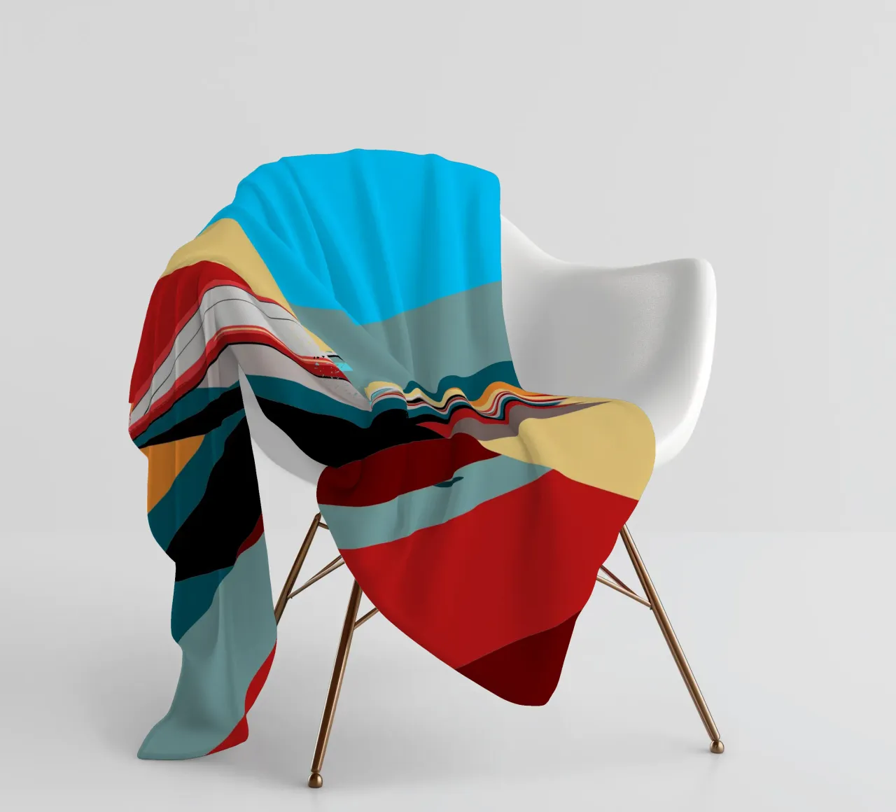 speedboot vector fleecedeken van Elfath