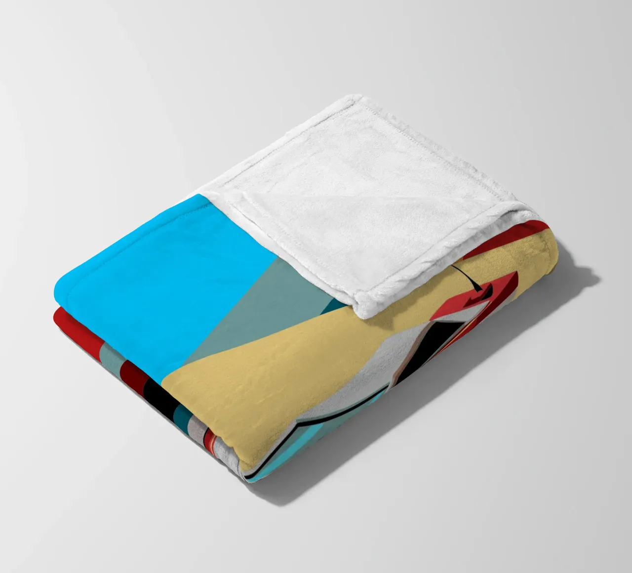 speedboot vector fleecedeken van Elfath