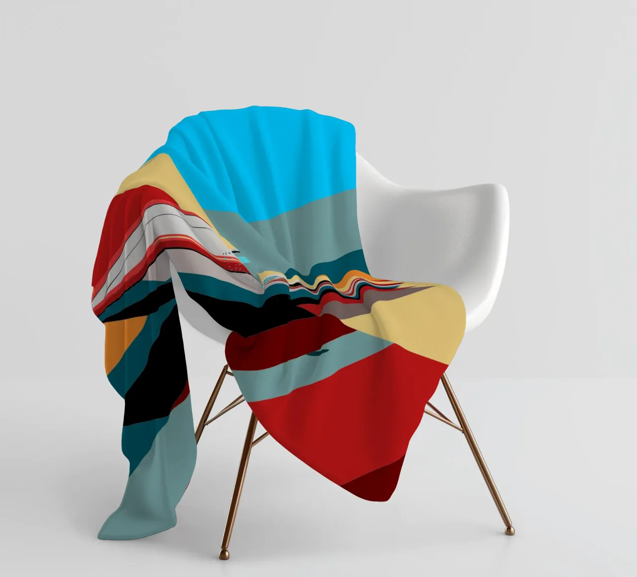 speedboot vector fleecedeken van Elfath