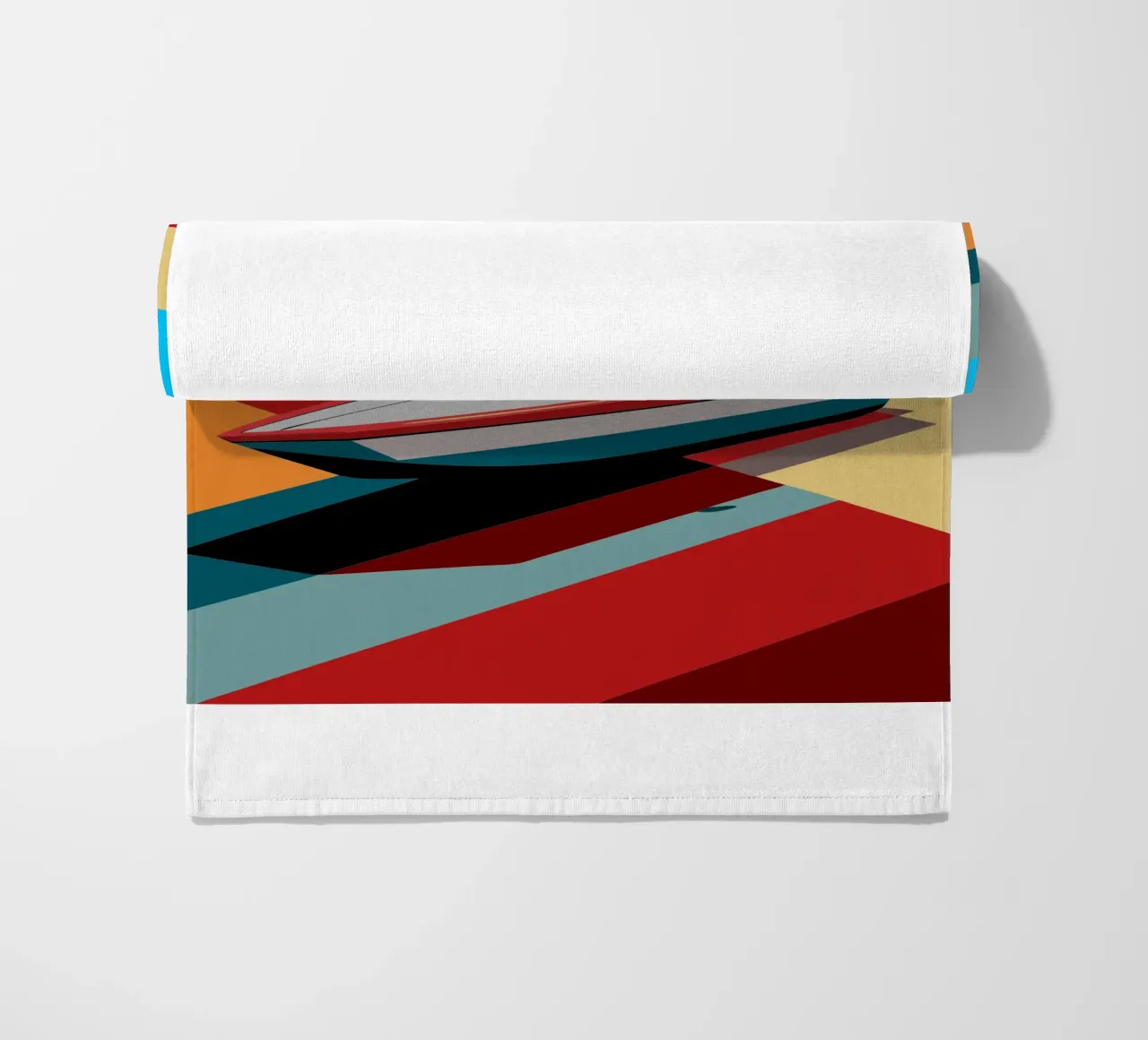 speedboot vector strandhanddoek van Elfath