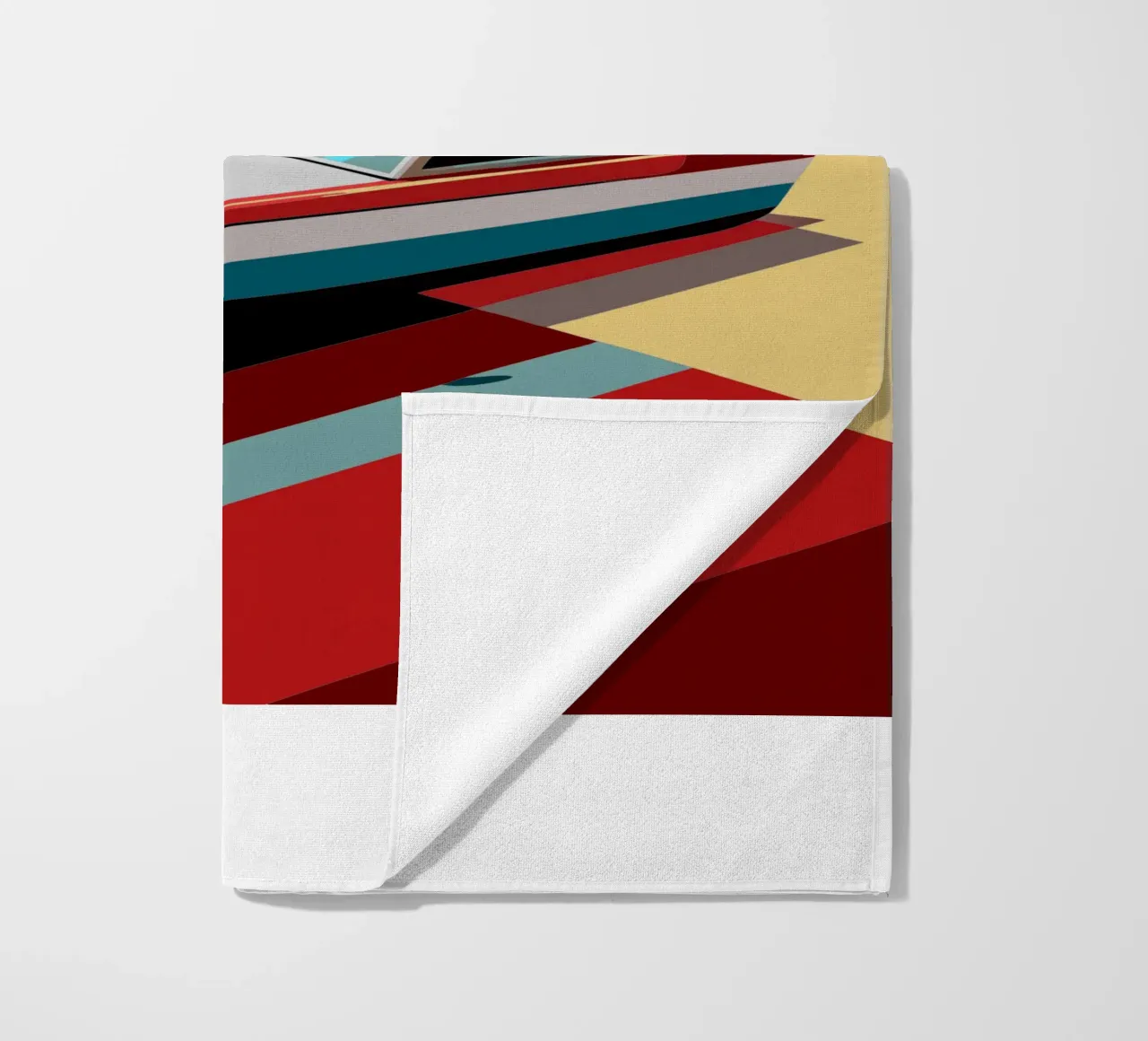 speedboot vector strandhanddoek van Elfath