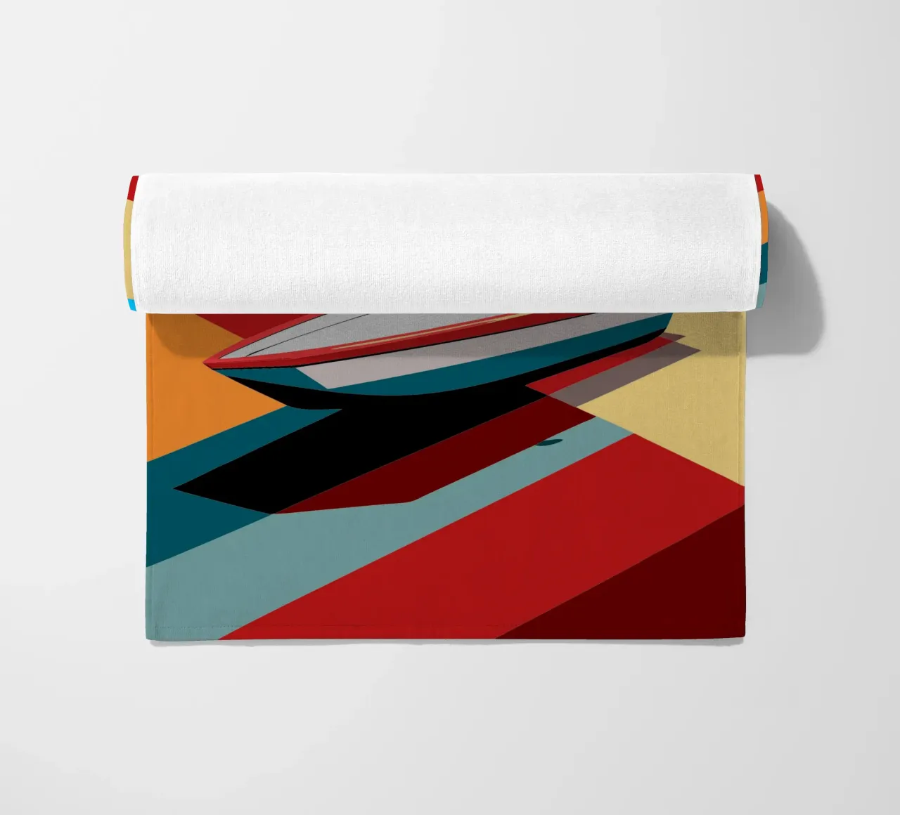 speedboot vector strandhanddoek van Elfath