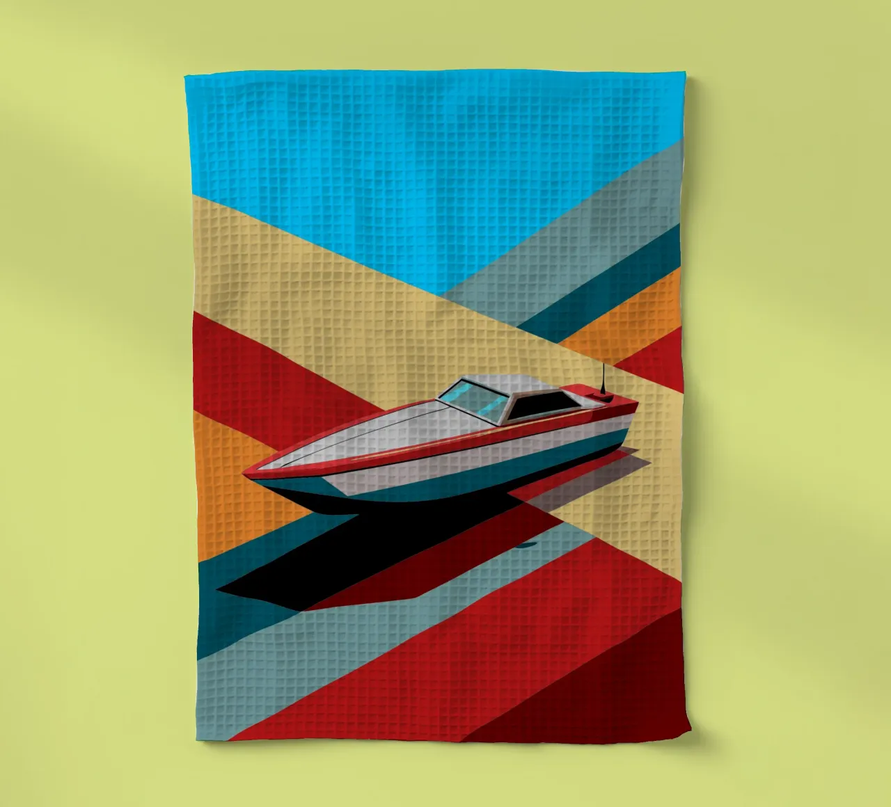 speedboot vector theedoek van Elfath