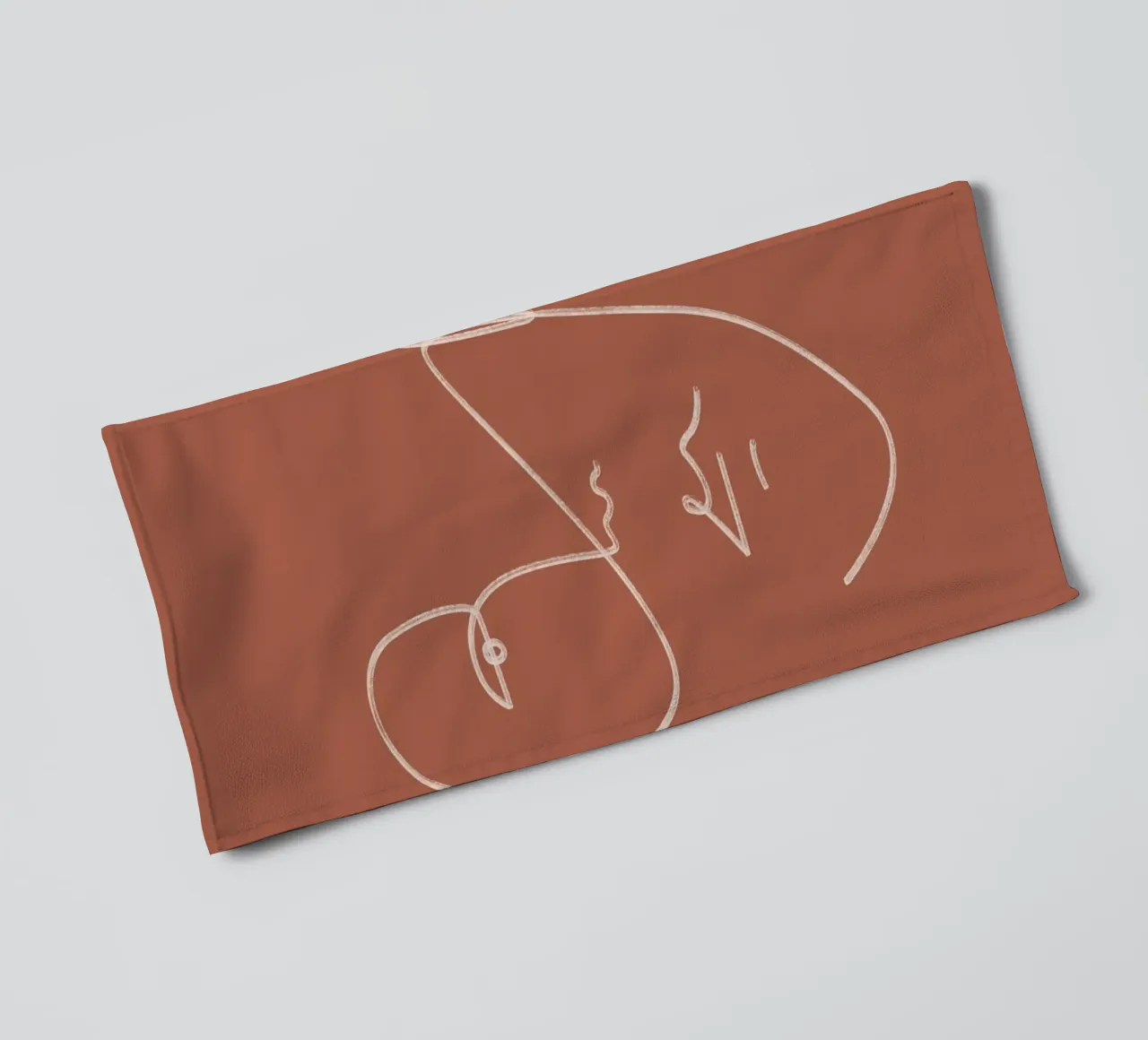 Flow badhanddoek van Kit Agar