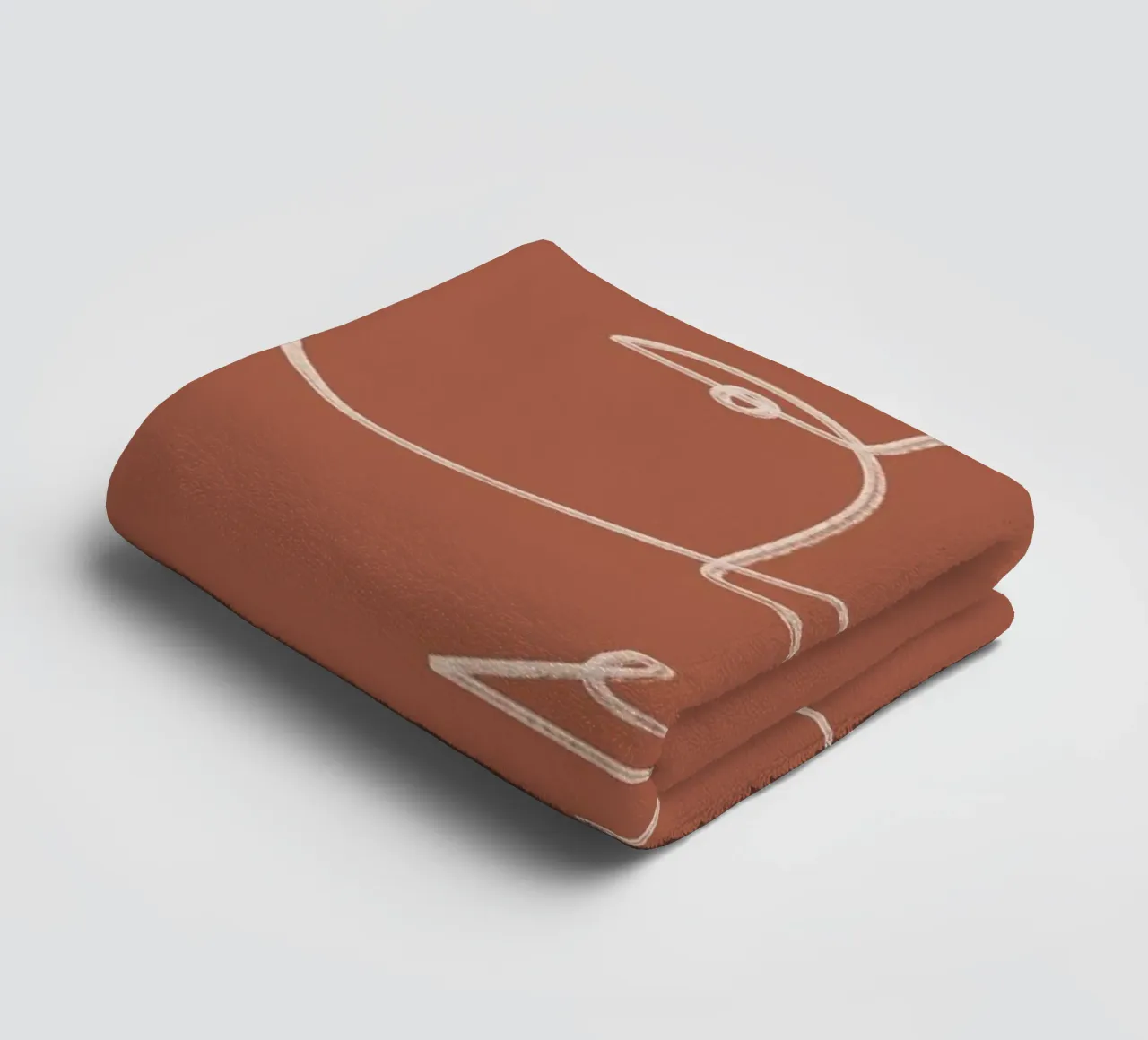 Flow badhanddoek van Kit Agar