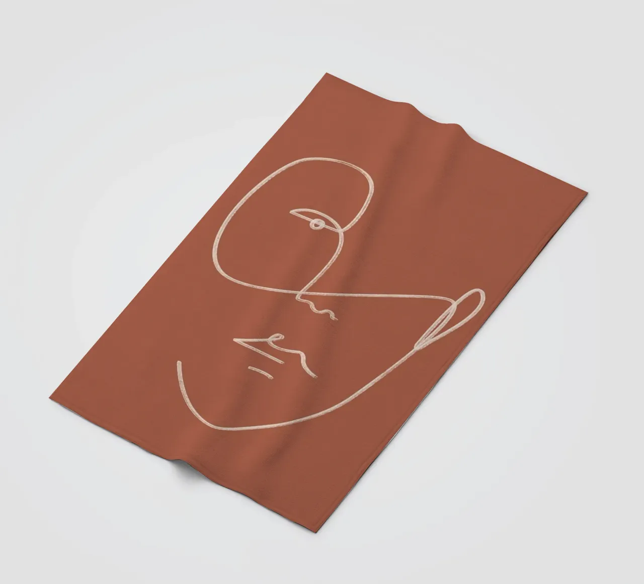 Flow Fleecedecke von Kit Agar