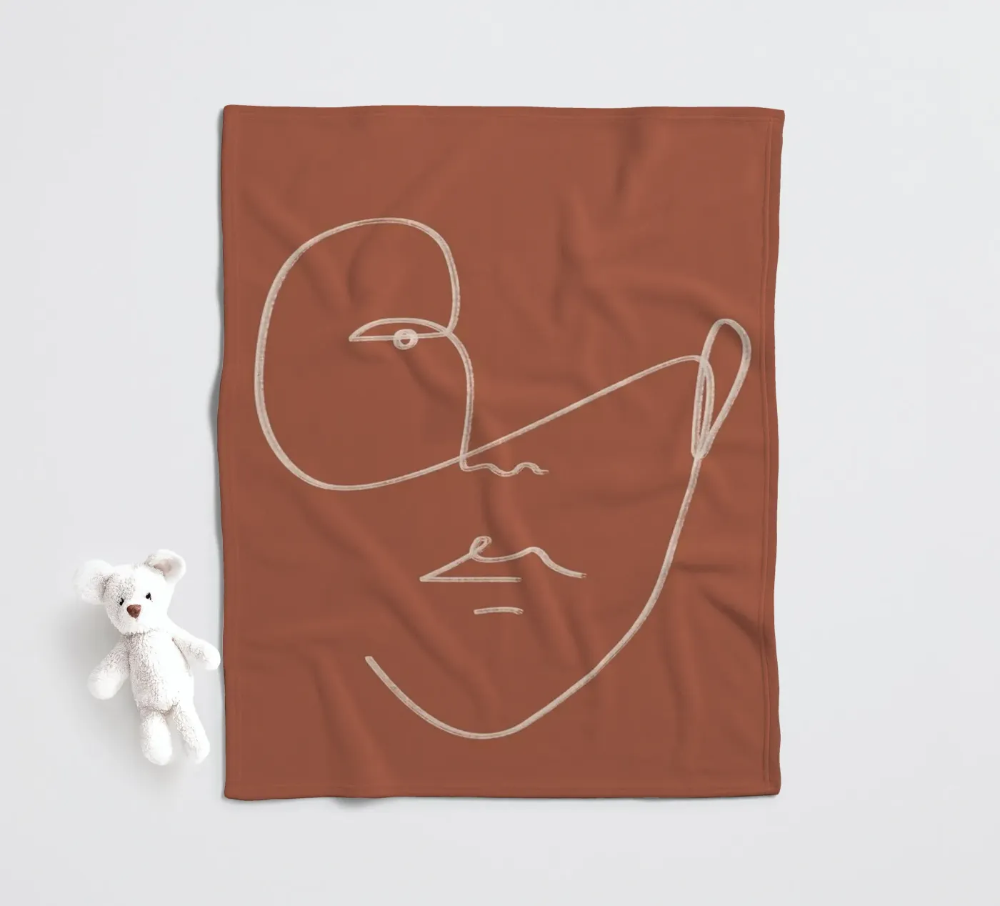 Flow fleecedeken van Kit Agar