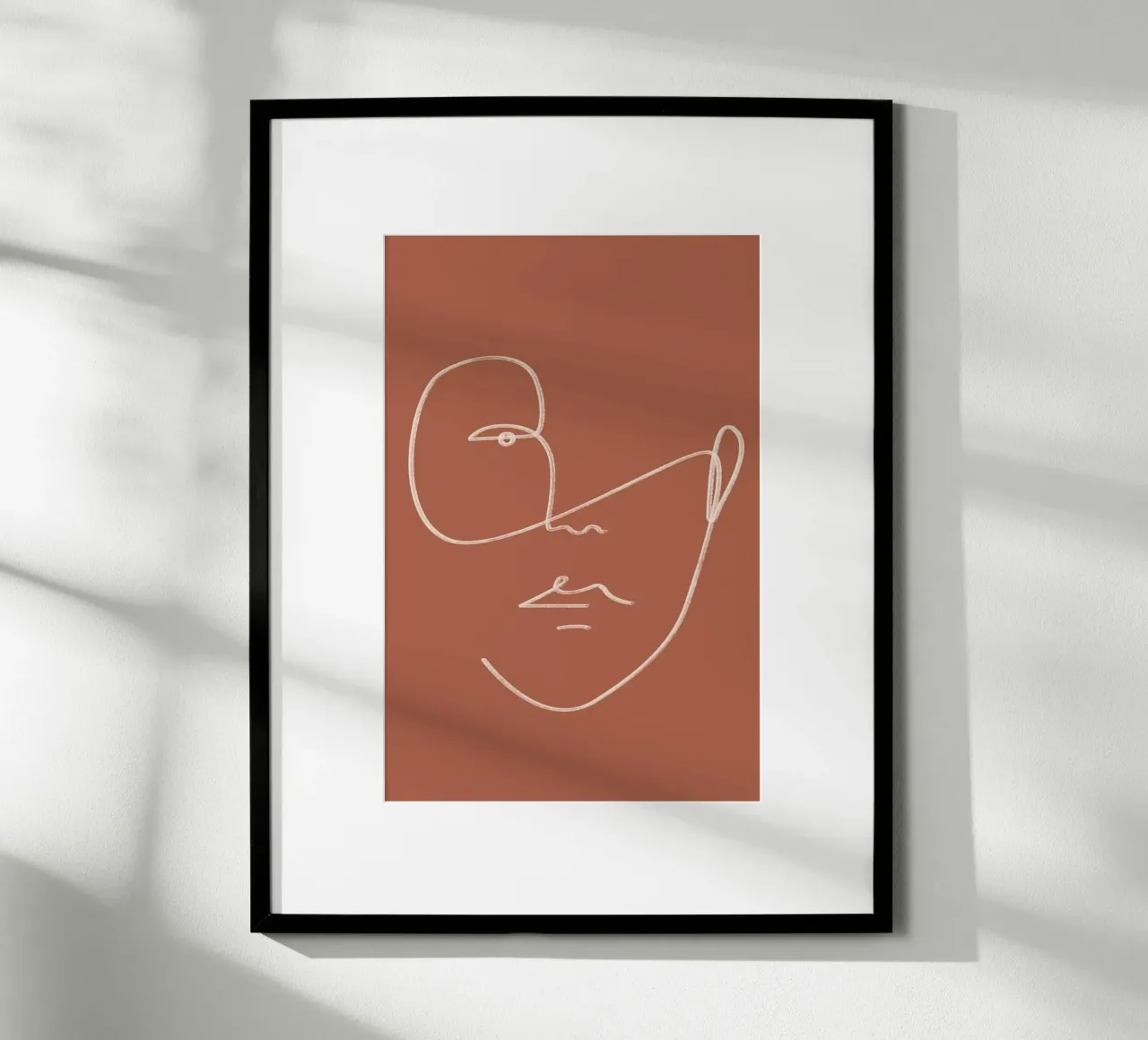 Flow poster con telaio in plastica da Kit Agar