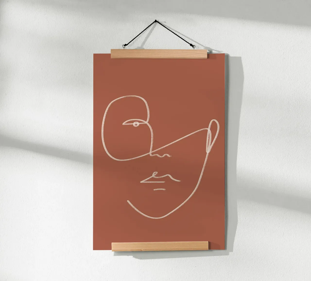 Flow poster con telaio in plastica da Kit Agar