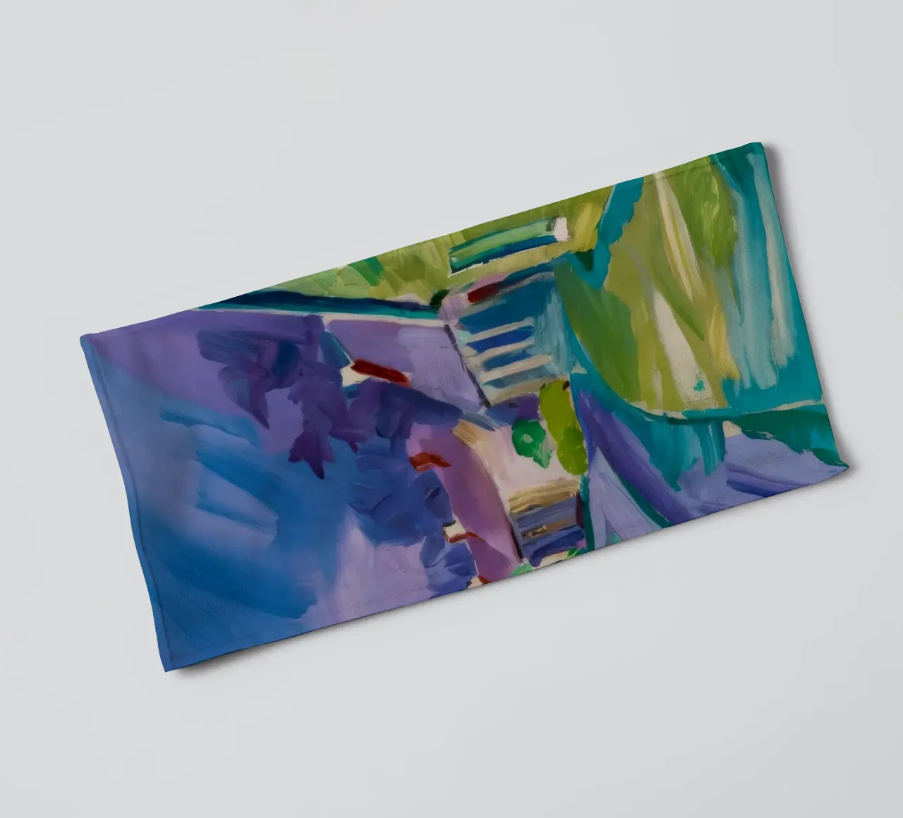 Viaggio nella via cromatica asciugamano da bagno da Celestial Harmony