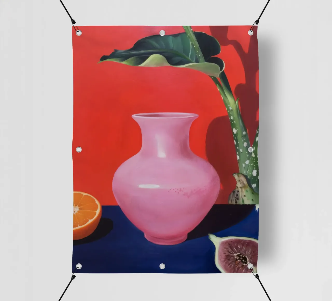 Cerise Leaf Citrus telo in pvc da Opal Strokes