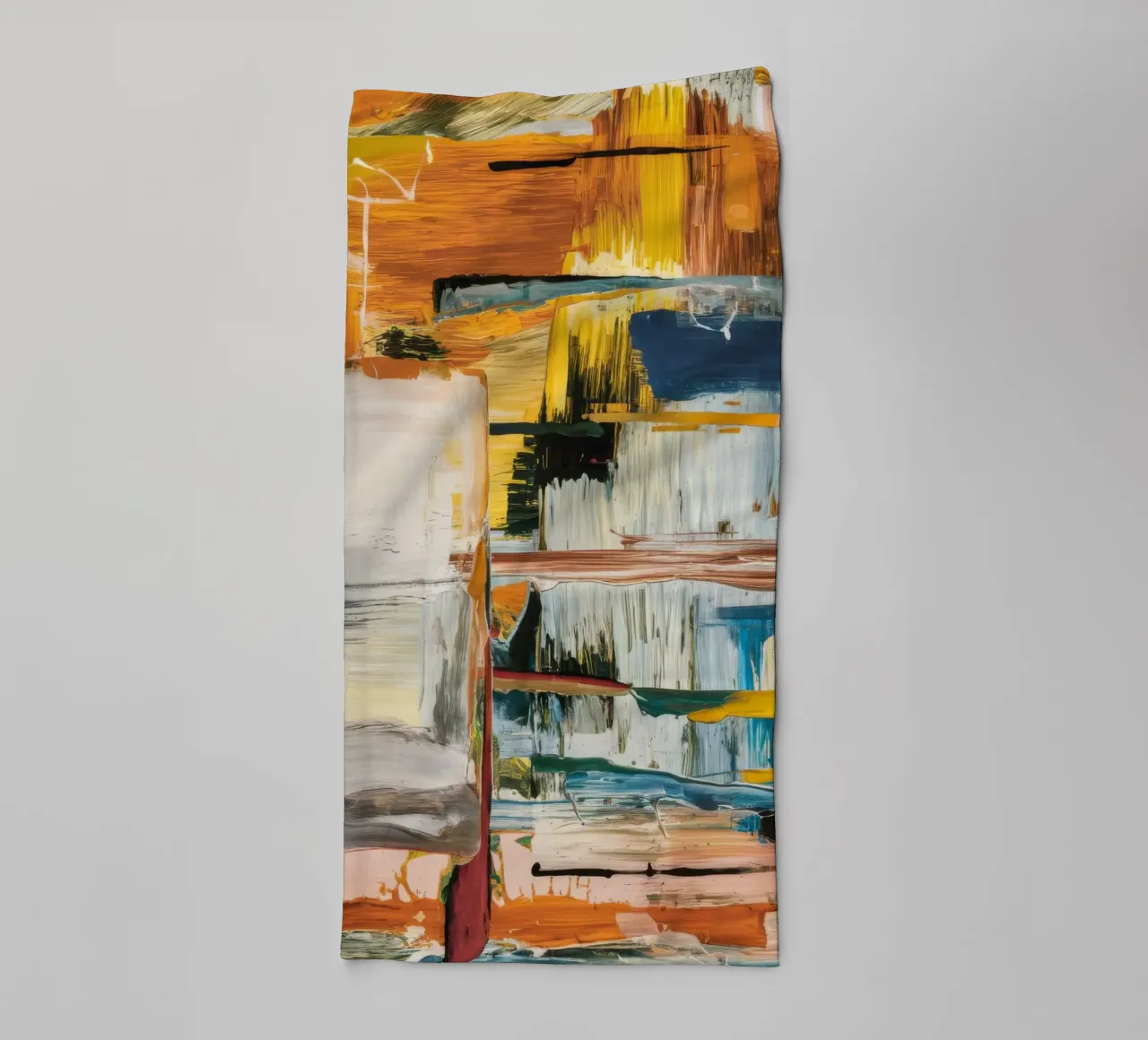 Fragmented Sky Shards towel by Dream Spectrum