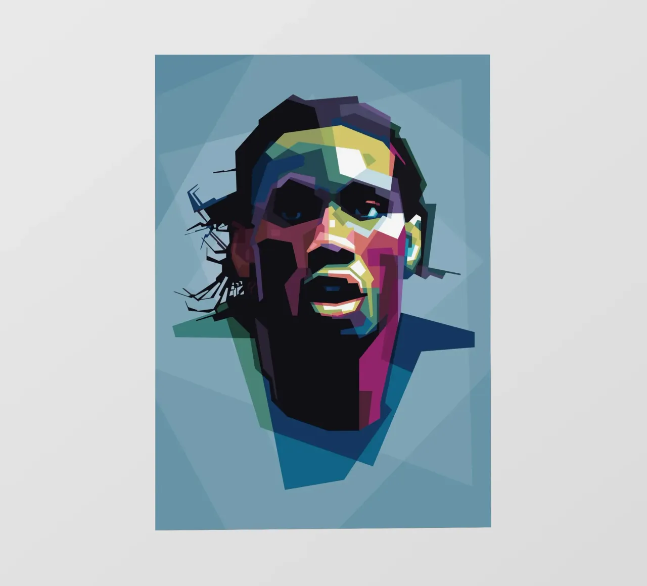 De olifant fotobehang van Alkahfsmart