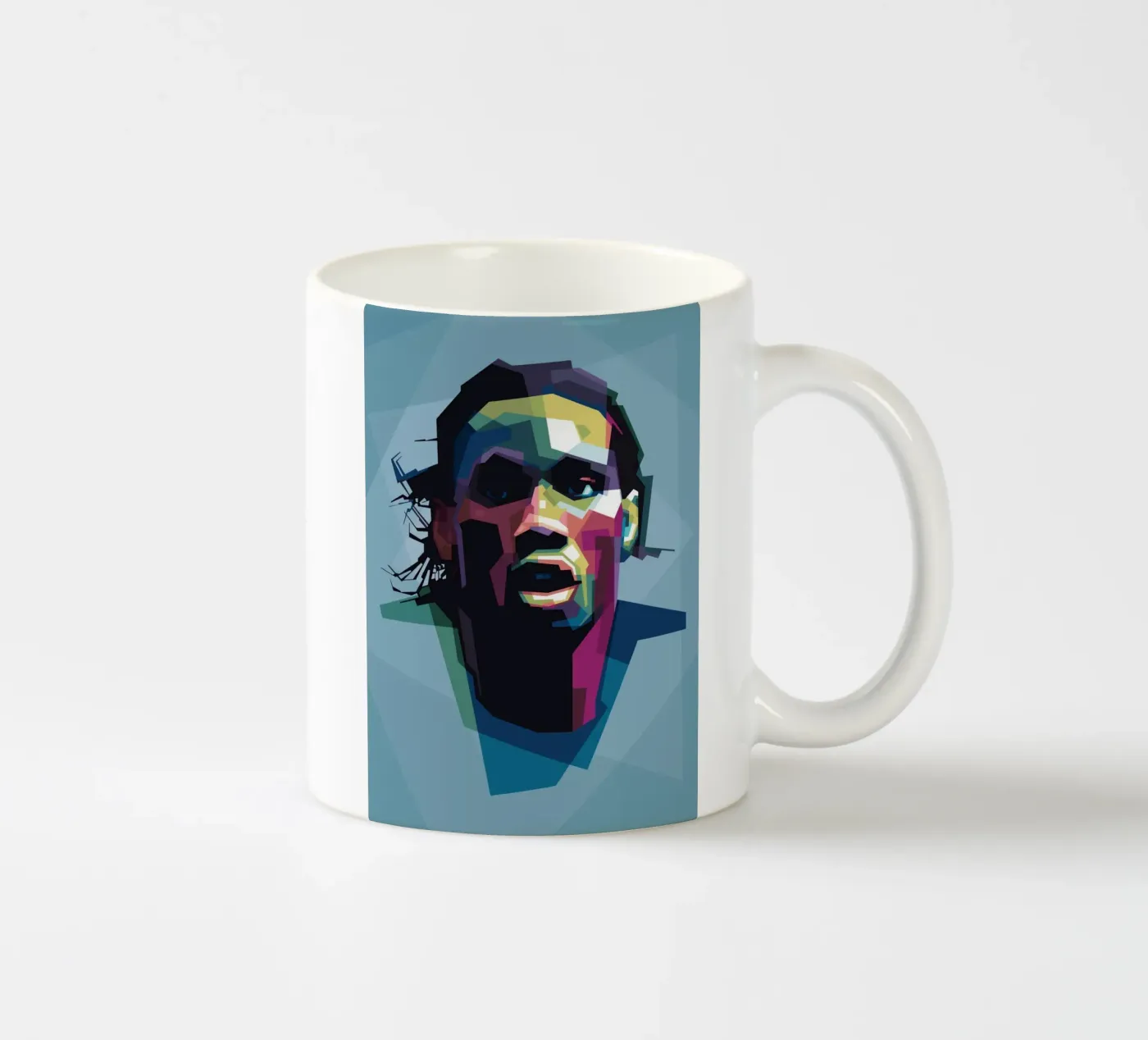 The Elephant ceramic mug by Alkahfsmart