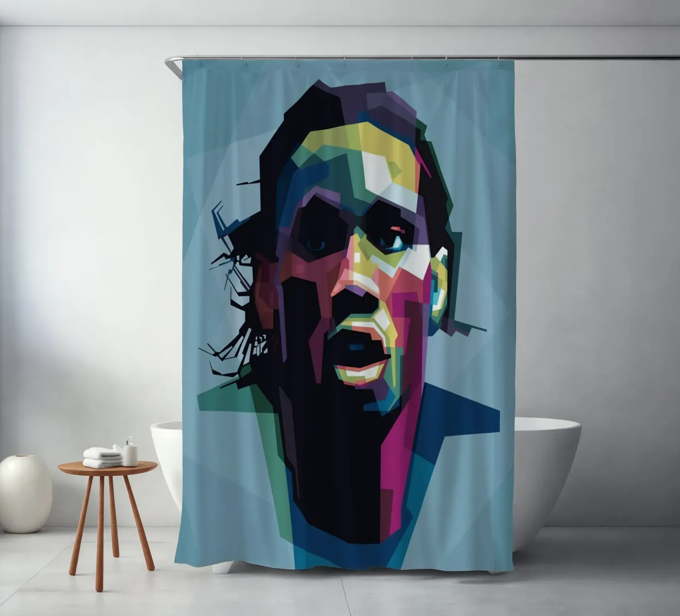 De olifant douchegordijn van Alkahfsmart