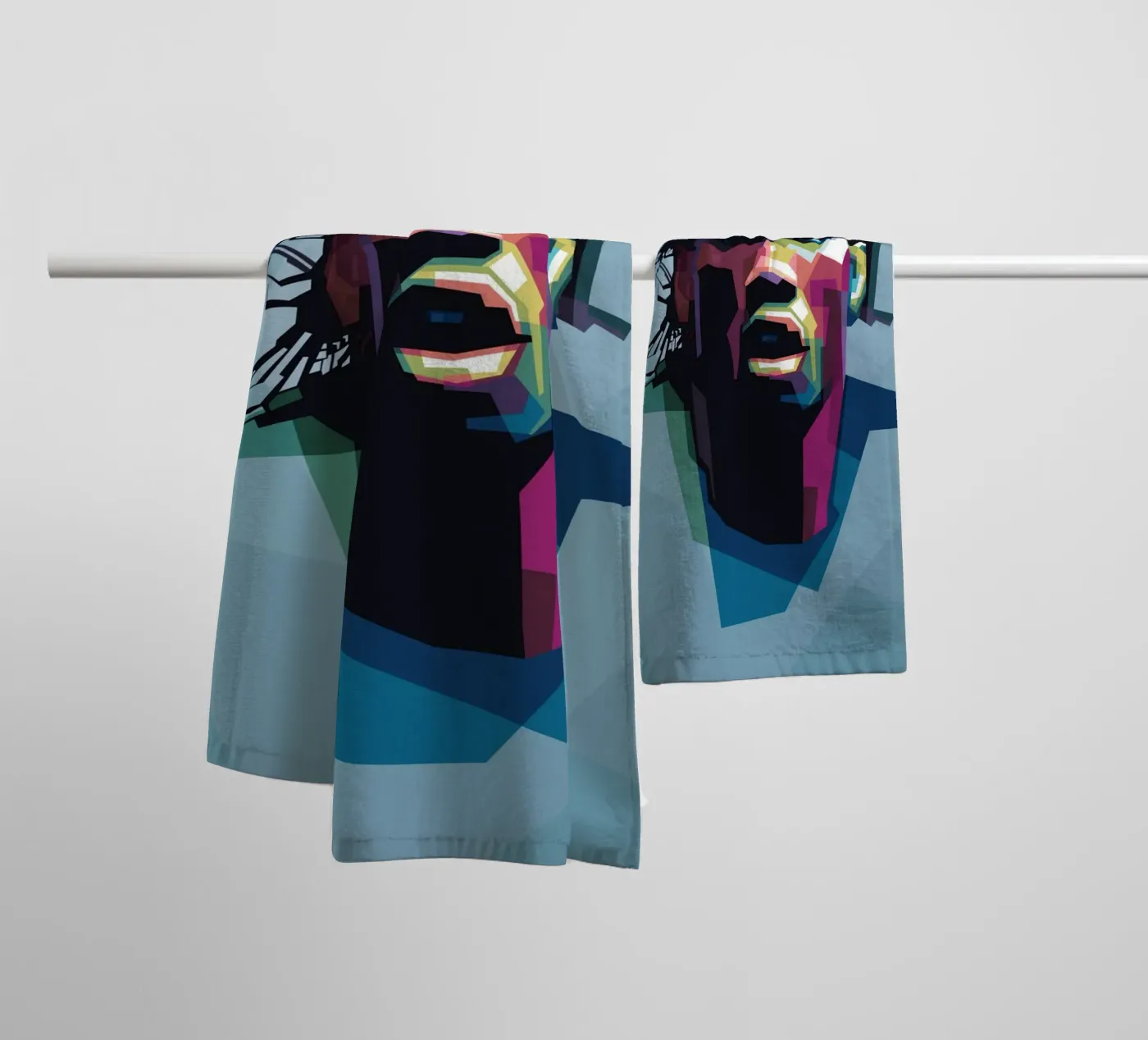 De olifant badhanddoek van Alkahfsmart