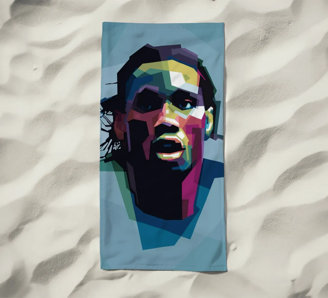 The Elephant beach towel by Alkahfsmart