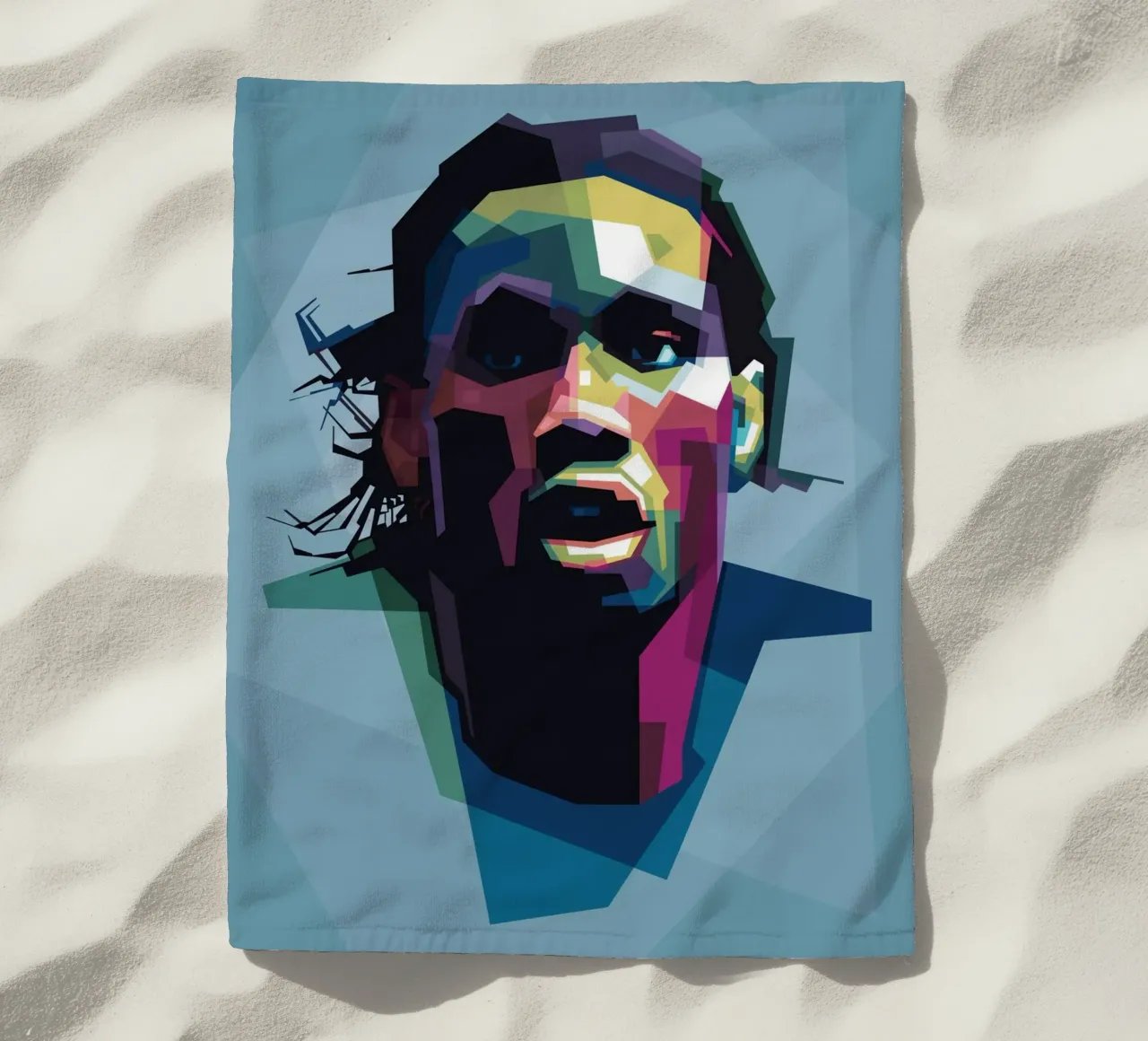 The Elephant beach towel by Alkahfsmart