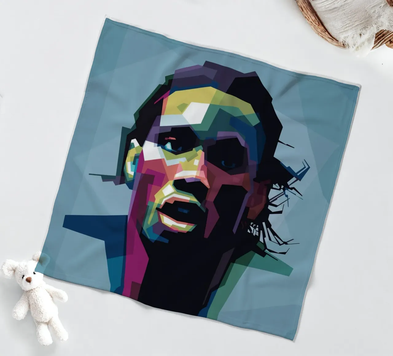 De olifant fleecedeken van Alkahfsmart