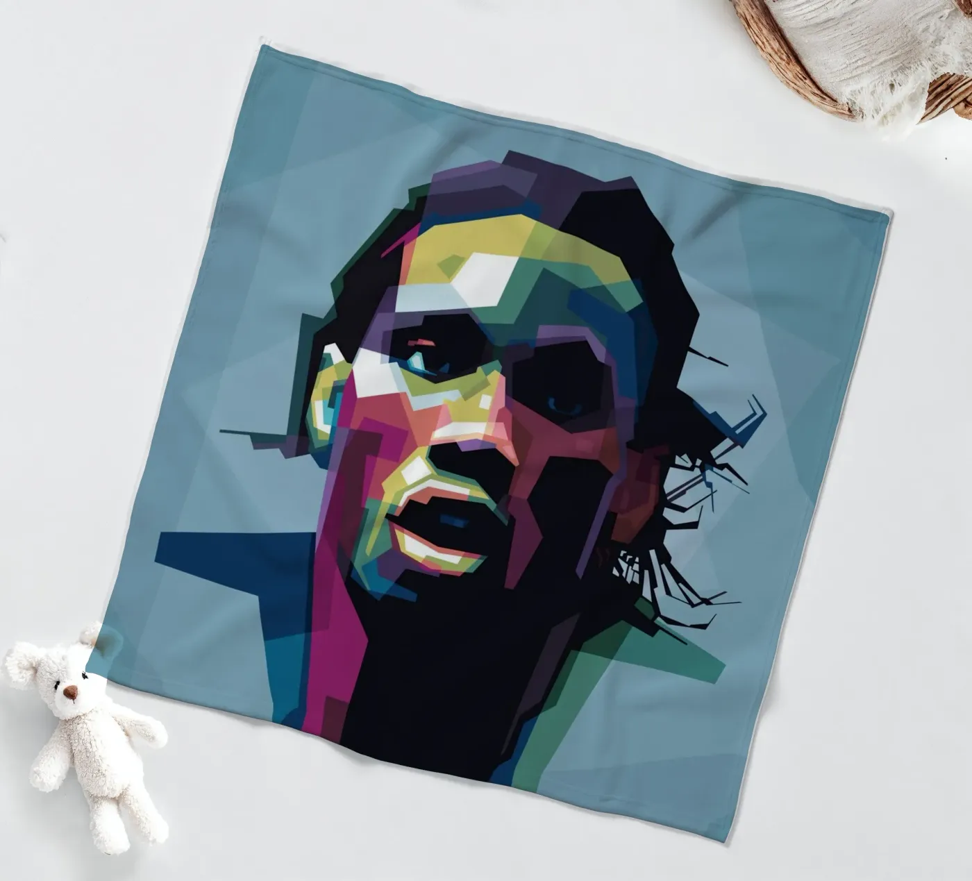 De olifant fleecedeken van Alkahfsmart