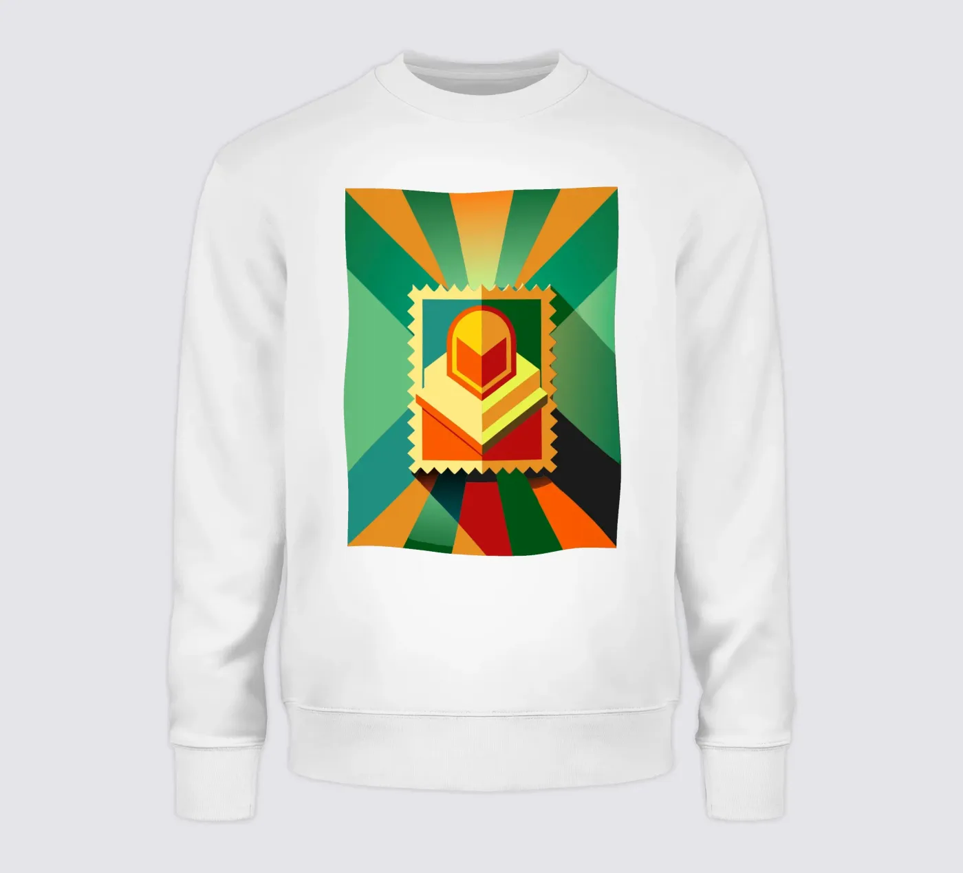 stempels vector sweatshirt van Elfath