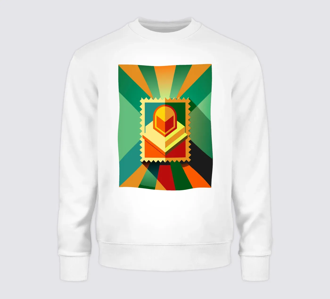 stempels vector sweatshirt van Elfath
