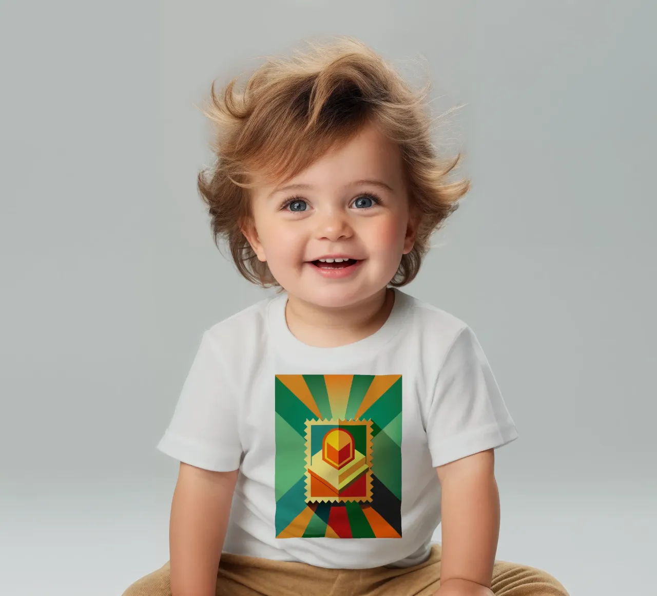 Vektorstempel Baby T-Shirt von Elfath