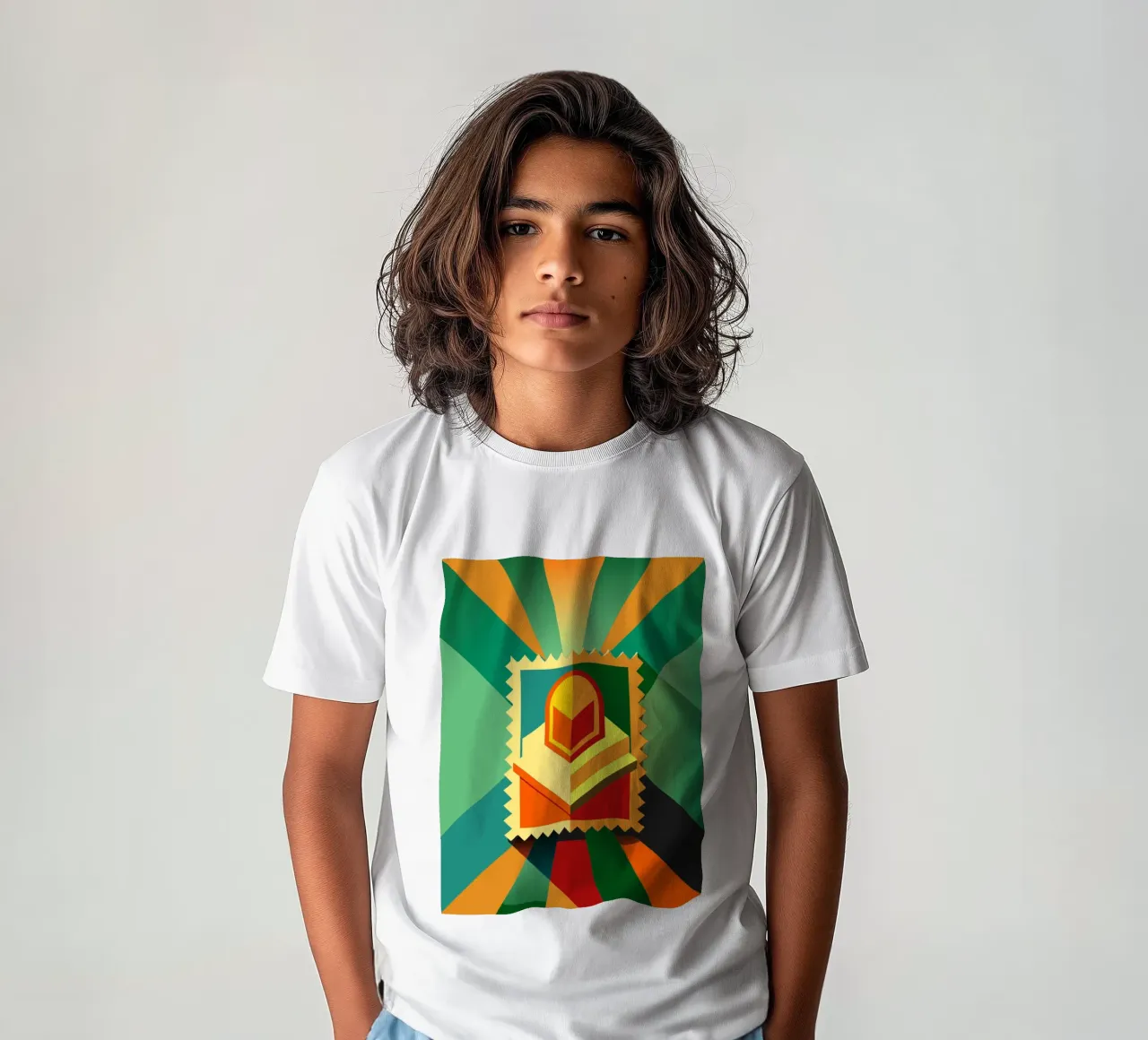 Vektorstempel Kinder T-Shirt von Elfath