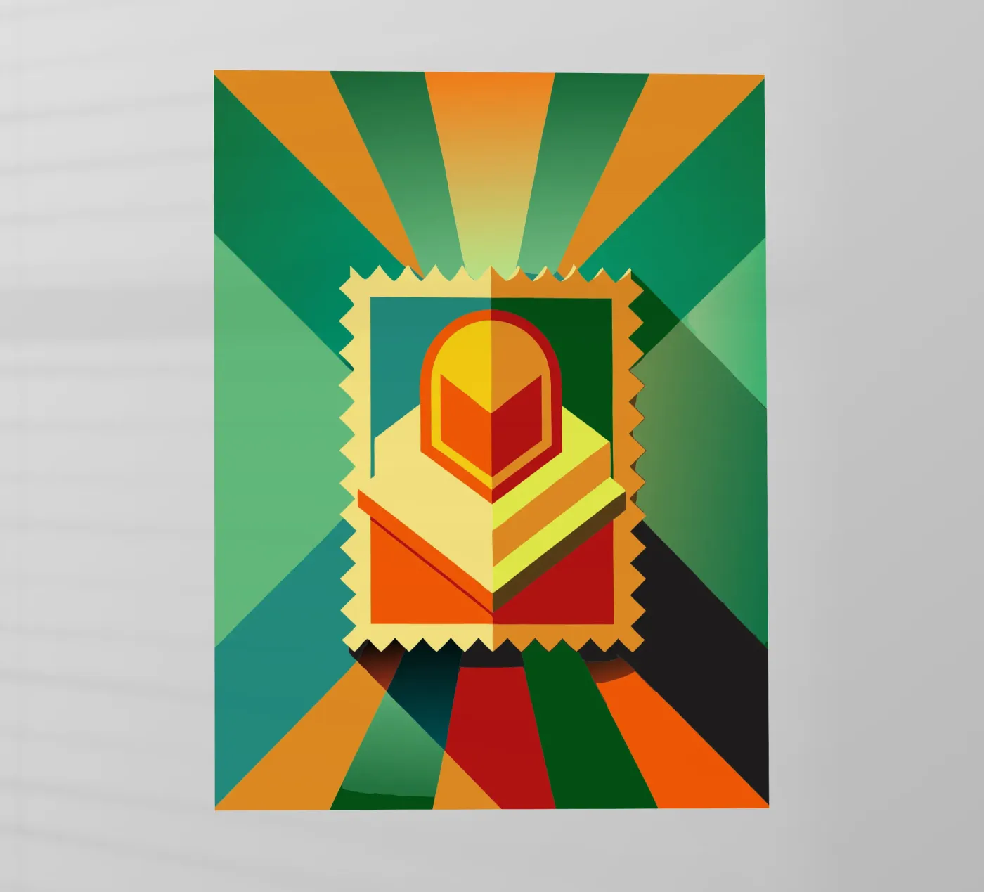 stempels vector backlit folie van Elfath