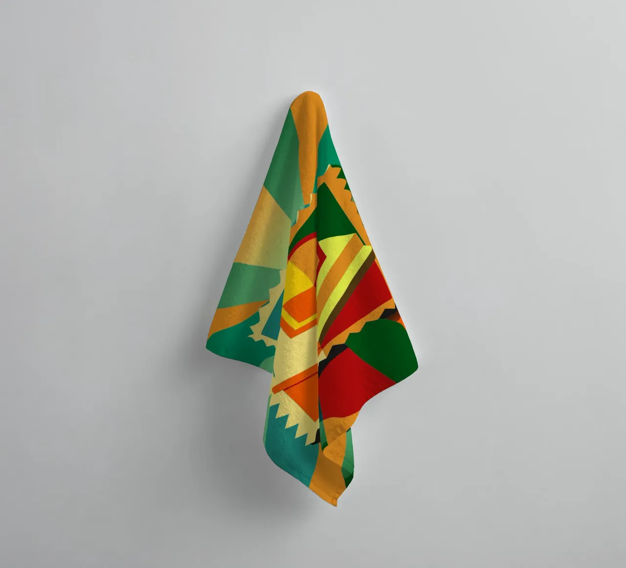 stempels vector badhanddoek van Elfath
