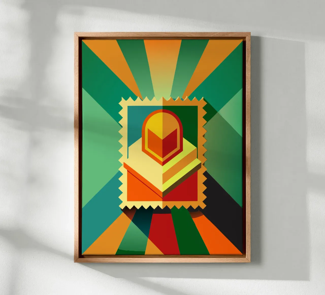 stempels vector canvas met Baklijst van Elfath
