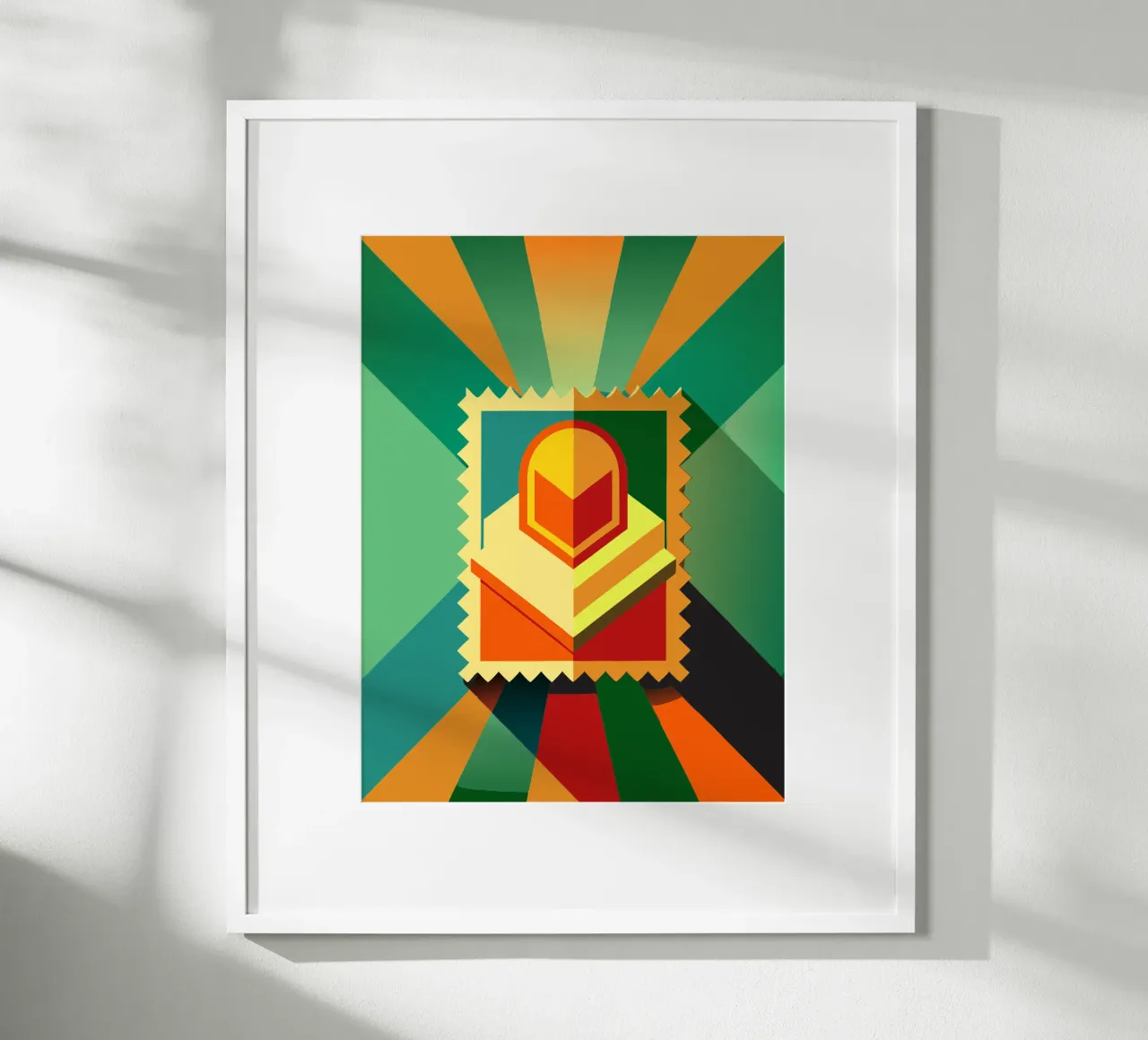 Vektorstempel Poster von Elfath