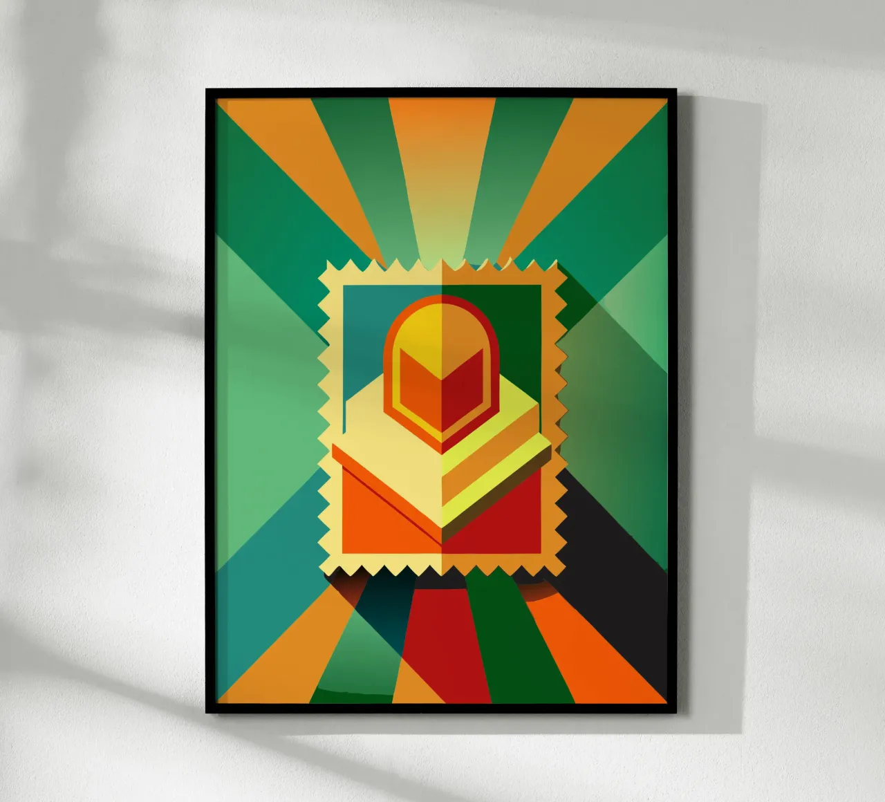 Vektorstempel Poster von Elfath