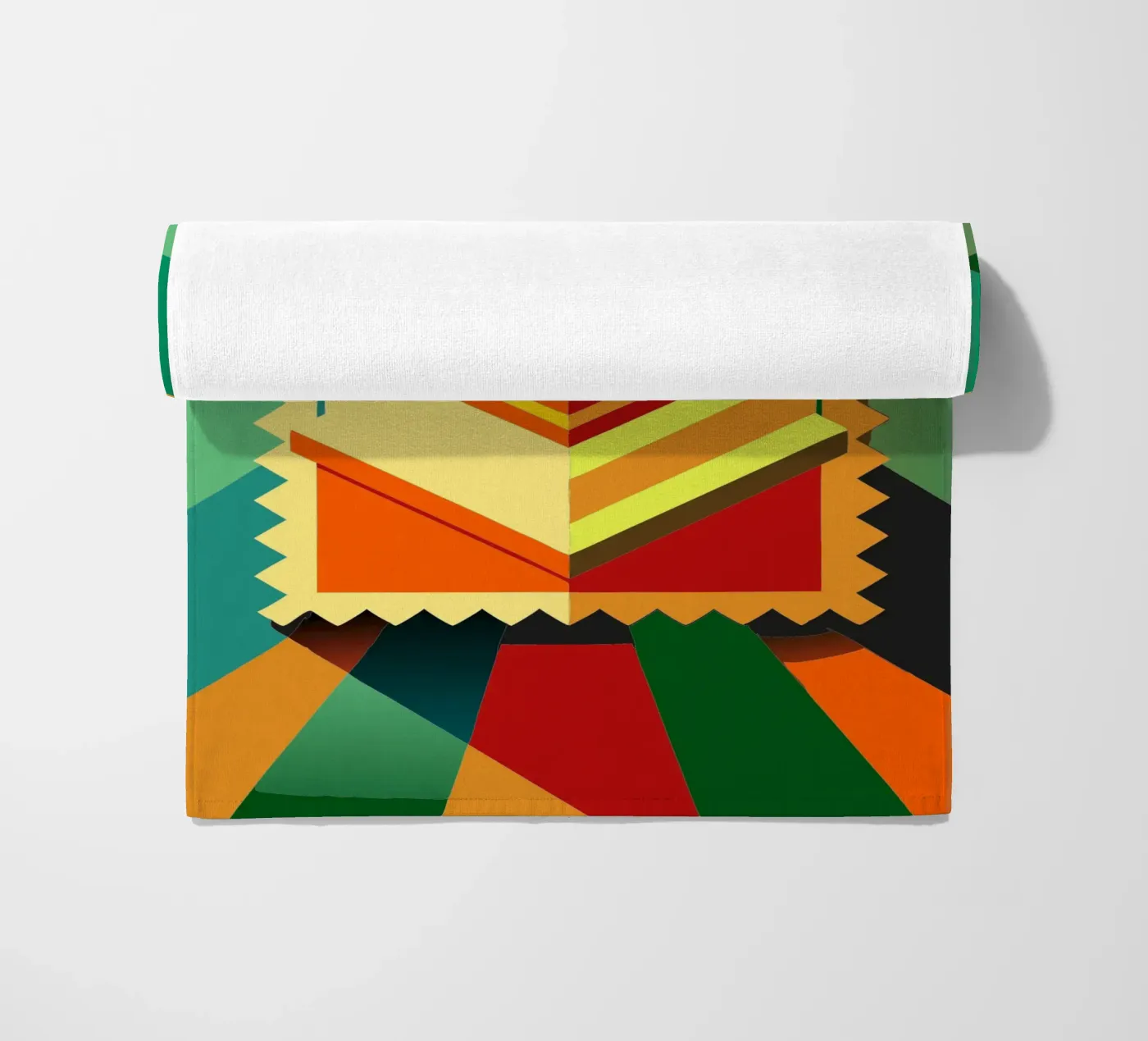 stempels vector strandhanddoek van Elfath