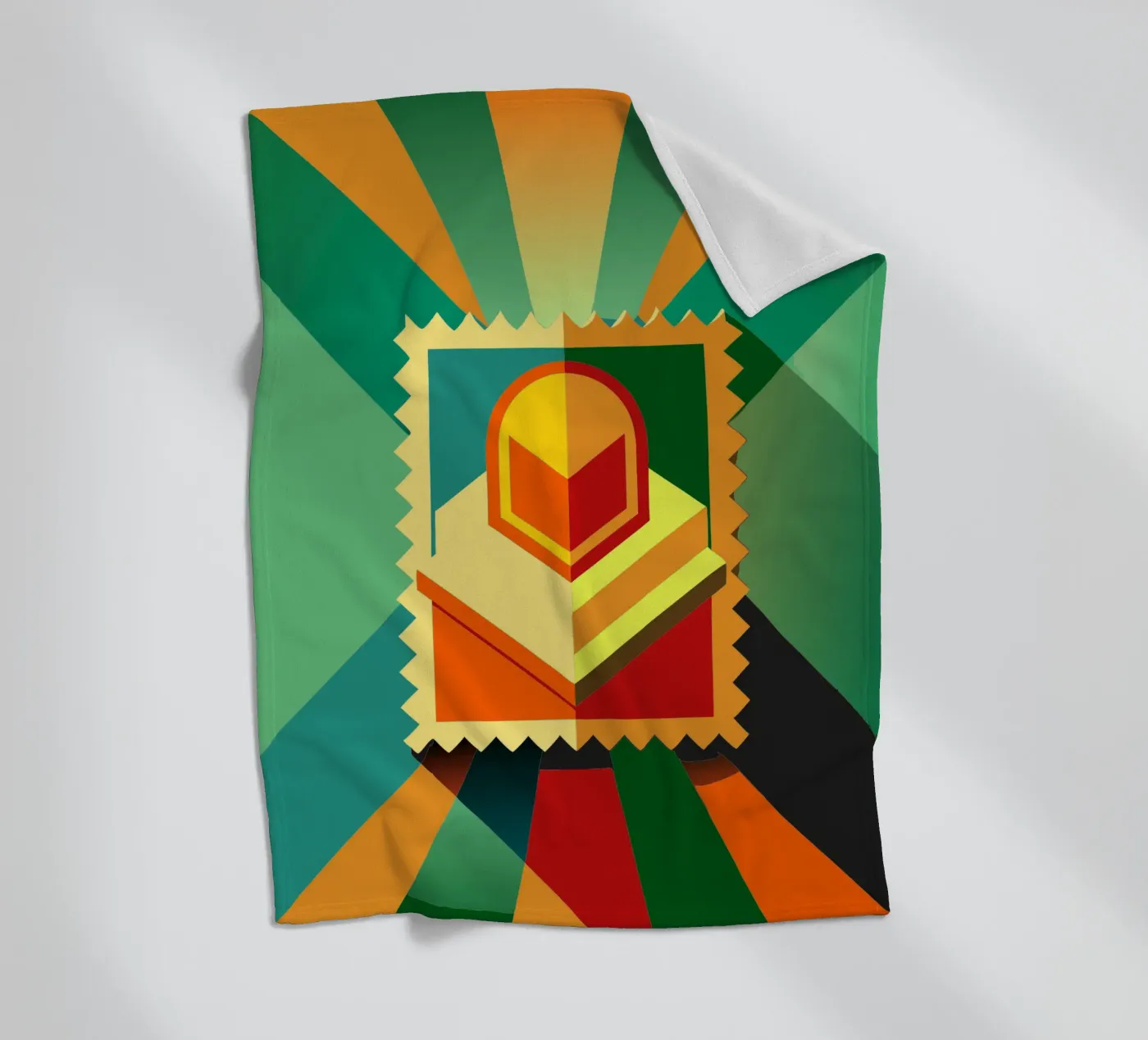 stamps vector plaid polaire de Elfath