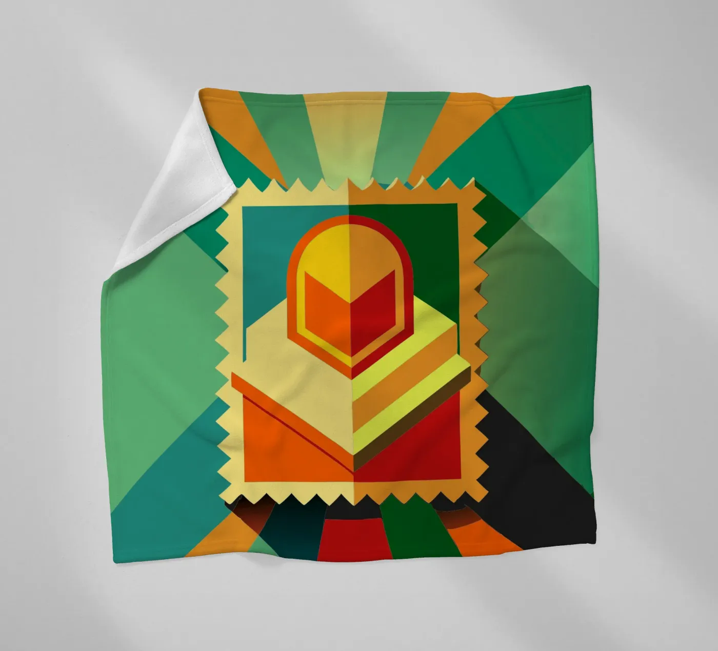 stamps vector plaid polaire de Elfath