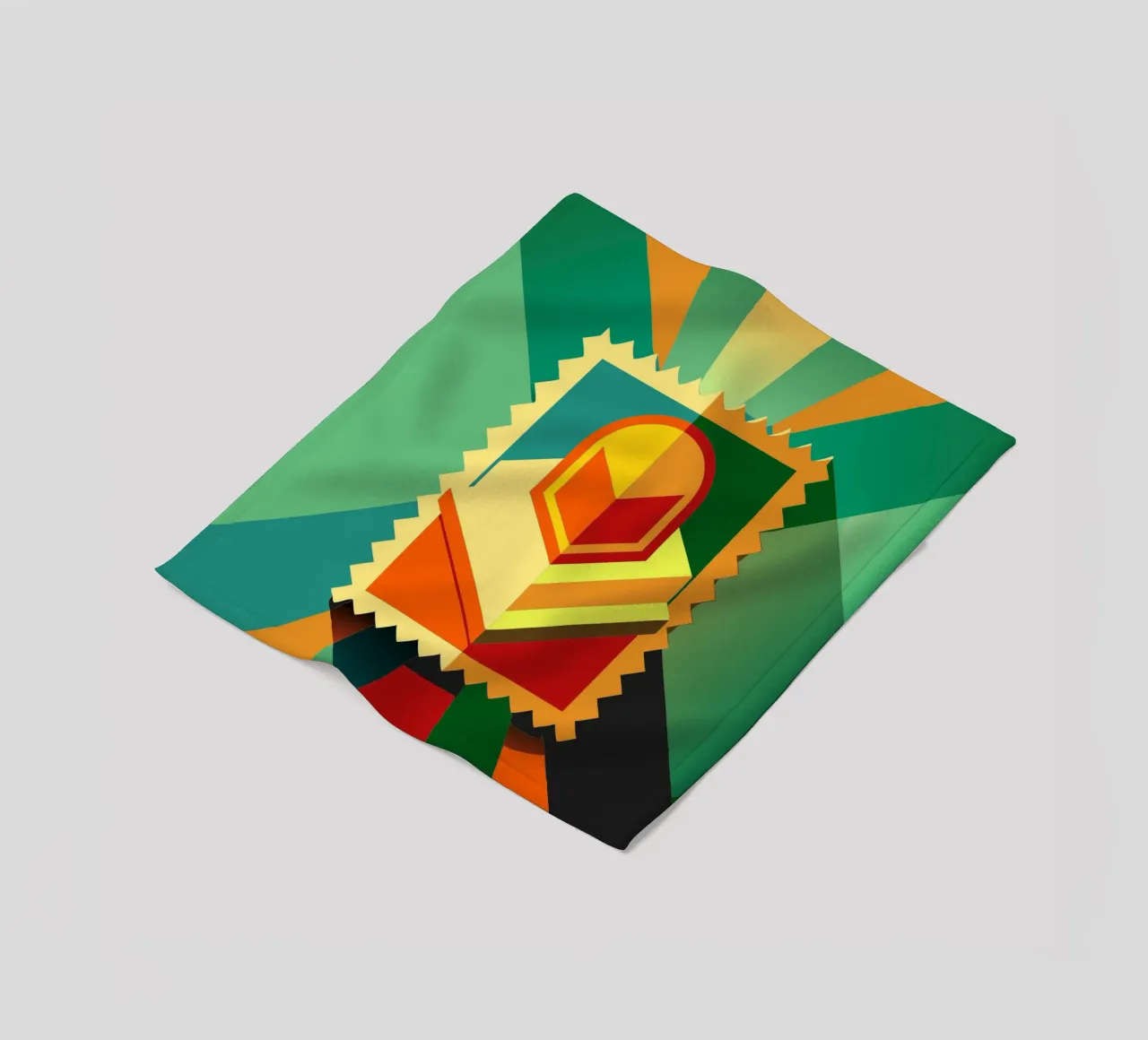 stempels vector fleecedeken van Elfath