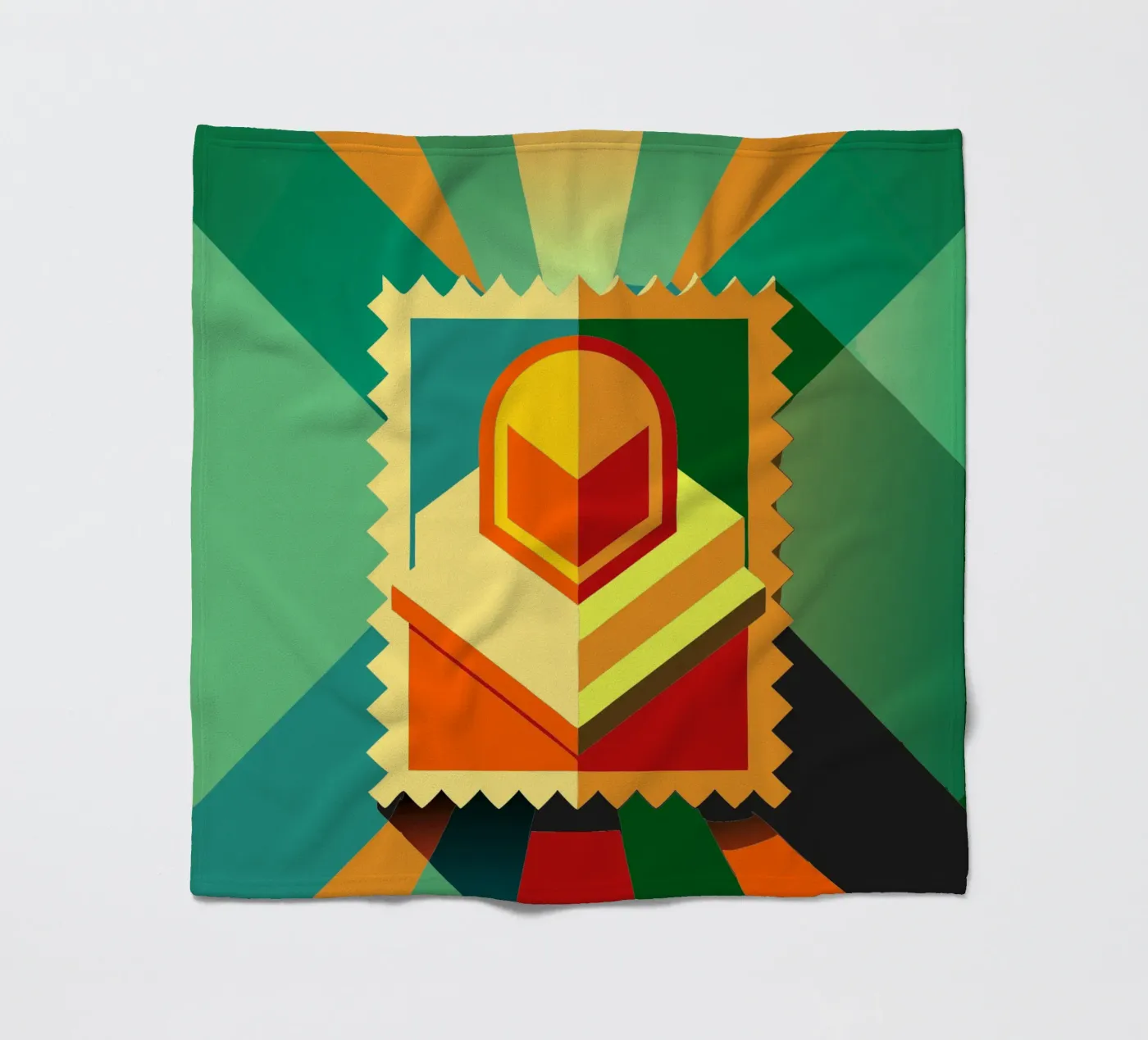 stamps vector plaid polaire de Elfath